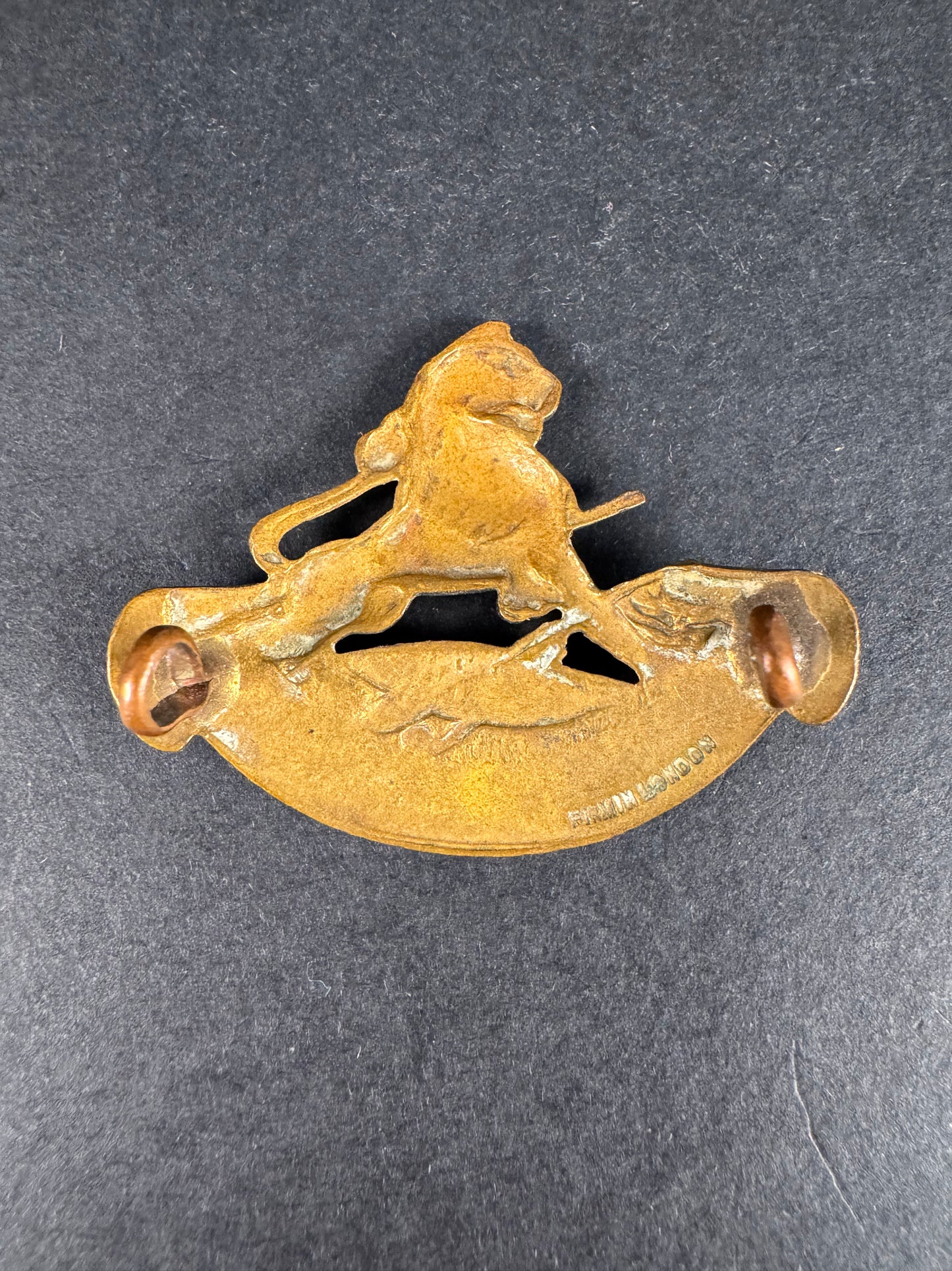Photo 2 of WW2 Rhodesian British South African Police Cap Badge BSAP - collectible militaria item