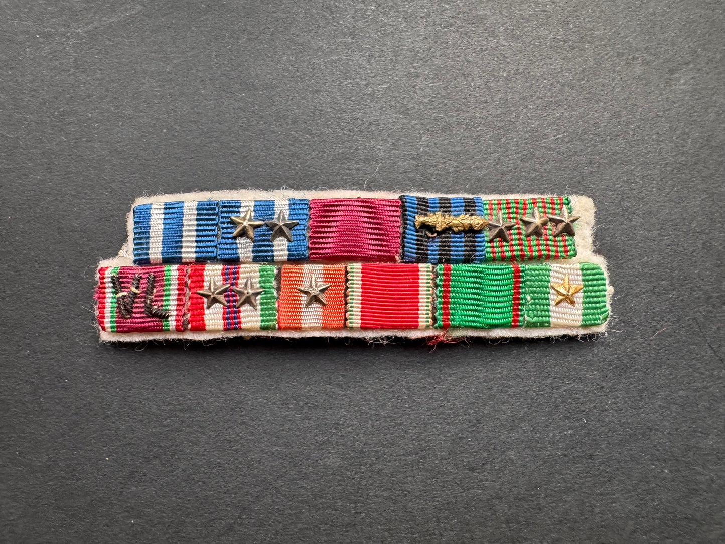 Photo 1 of WW2 Italian Army Volunteer Medal Ribbon Bar - collectible militaria item