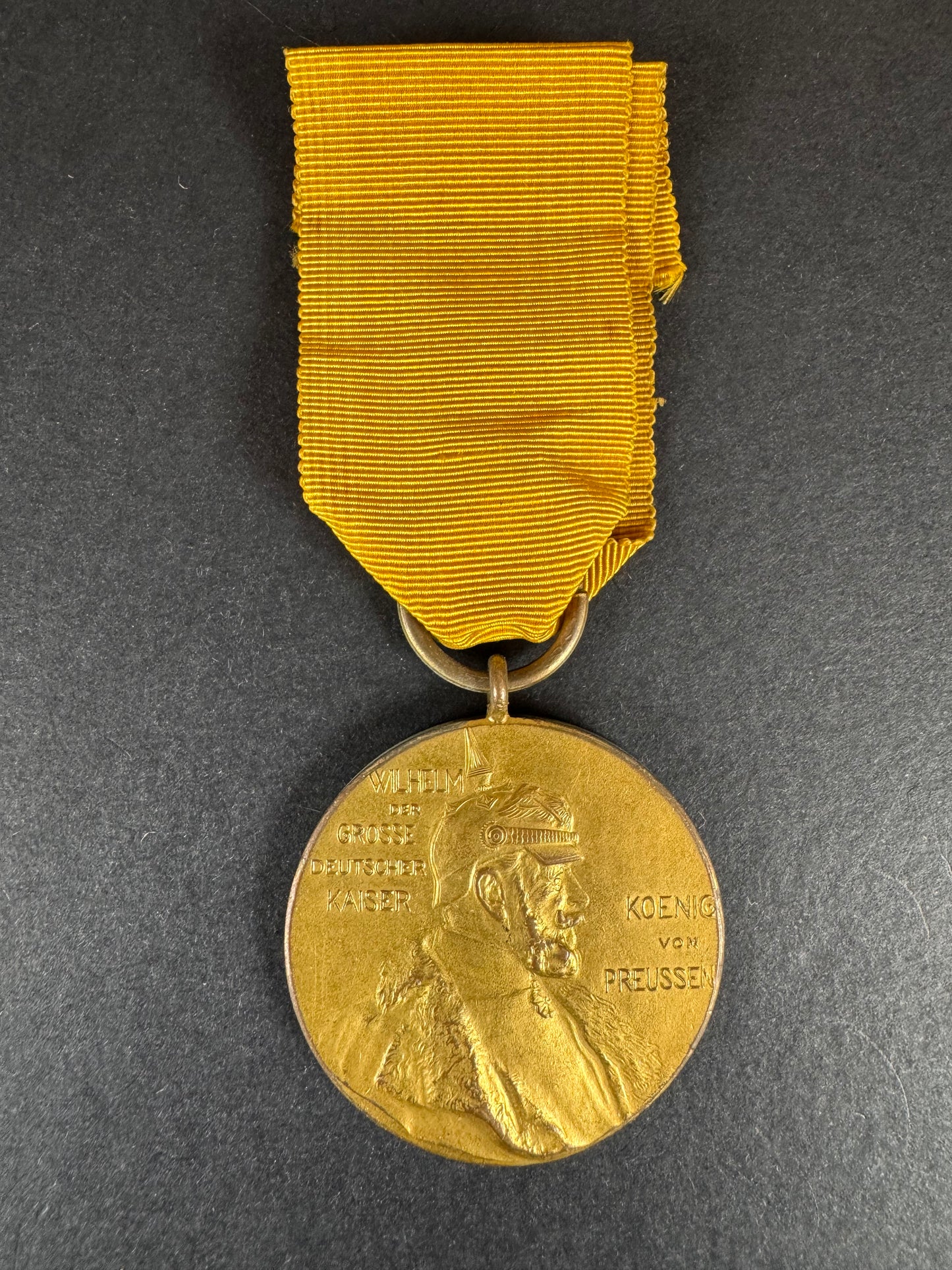 Photo 1 of German Empire 1897 Prussian Kaiser Wilhelm Centennial Medal - collectible militaria item