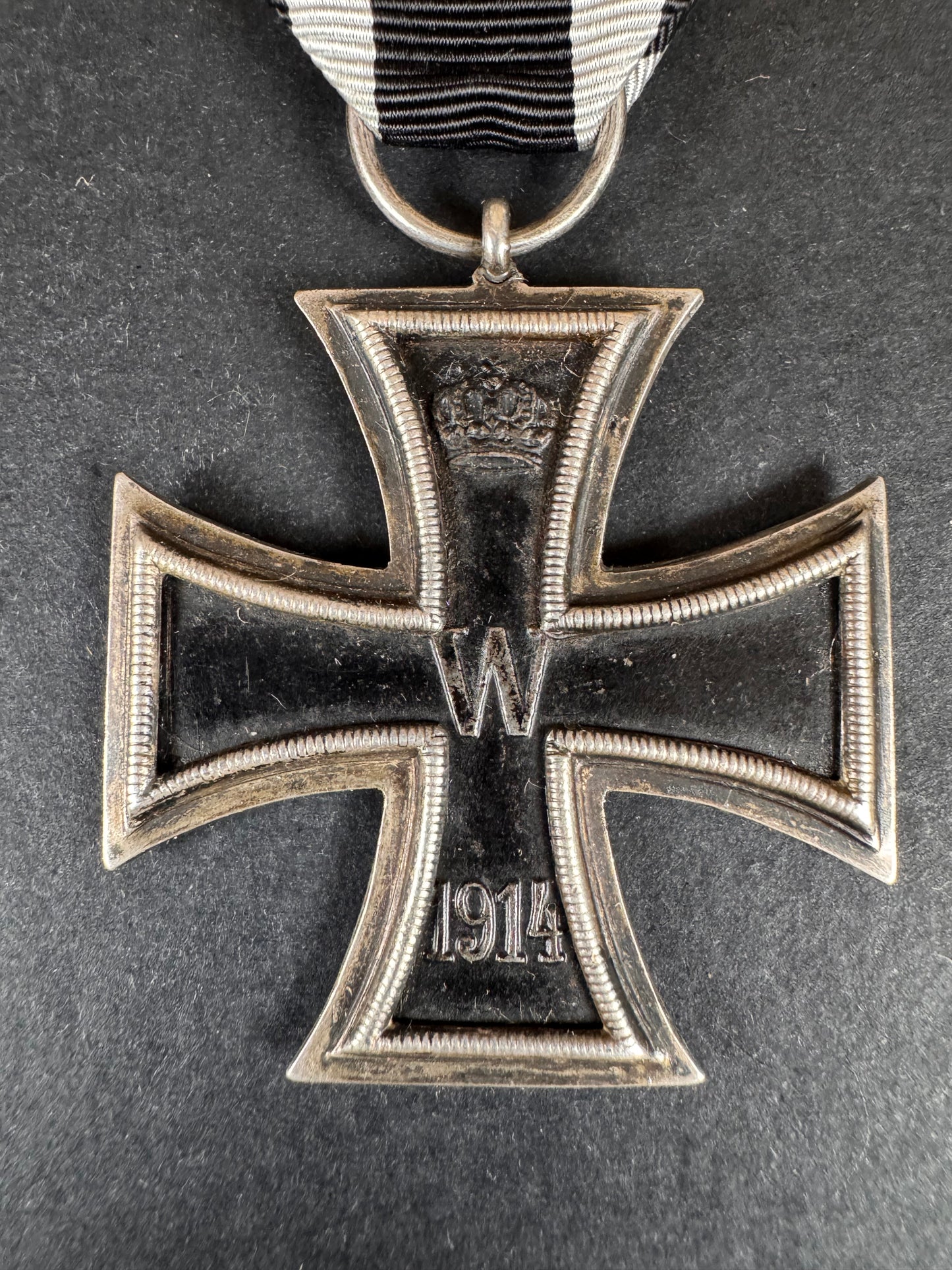 Photo 2 of WW1 German Army 1914 Iron Cross 2nd Class Medal KO - collectible militaria item