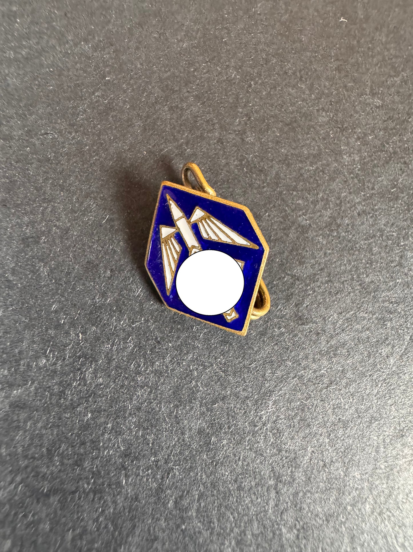 Photo 1 of WW2 German Stenographers Union Badge - collectible militaria item