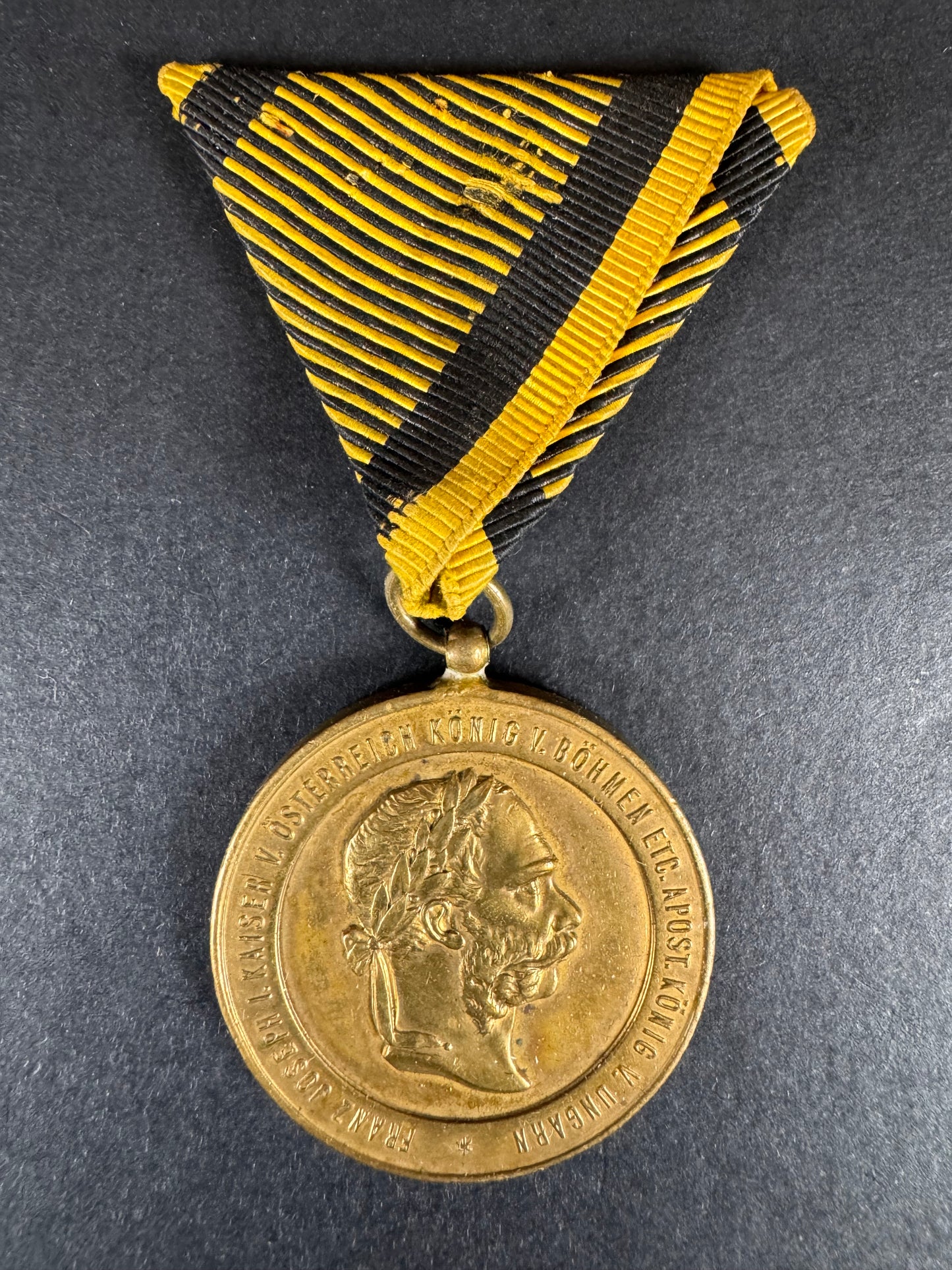 Photo 1 of Austro Hungarian Empire War Medal 1873 - collectible militaria item