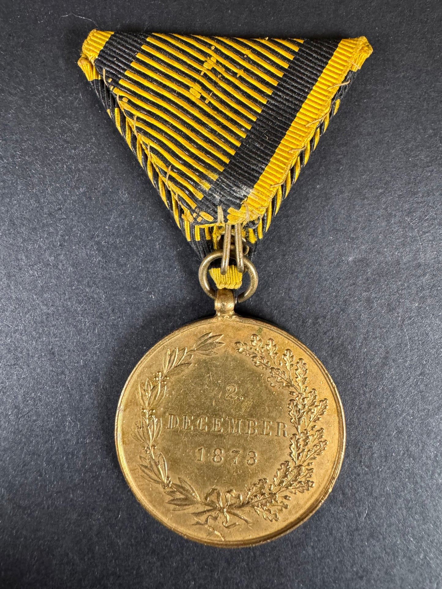 Photo 2 of Austro Hungarian Empire War Medal 1873 - collectible militaria item