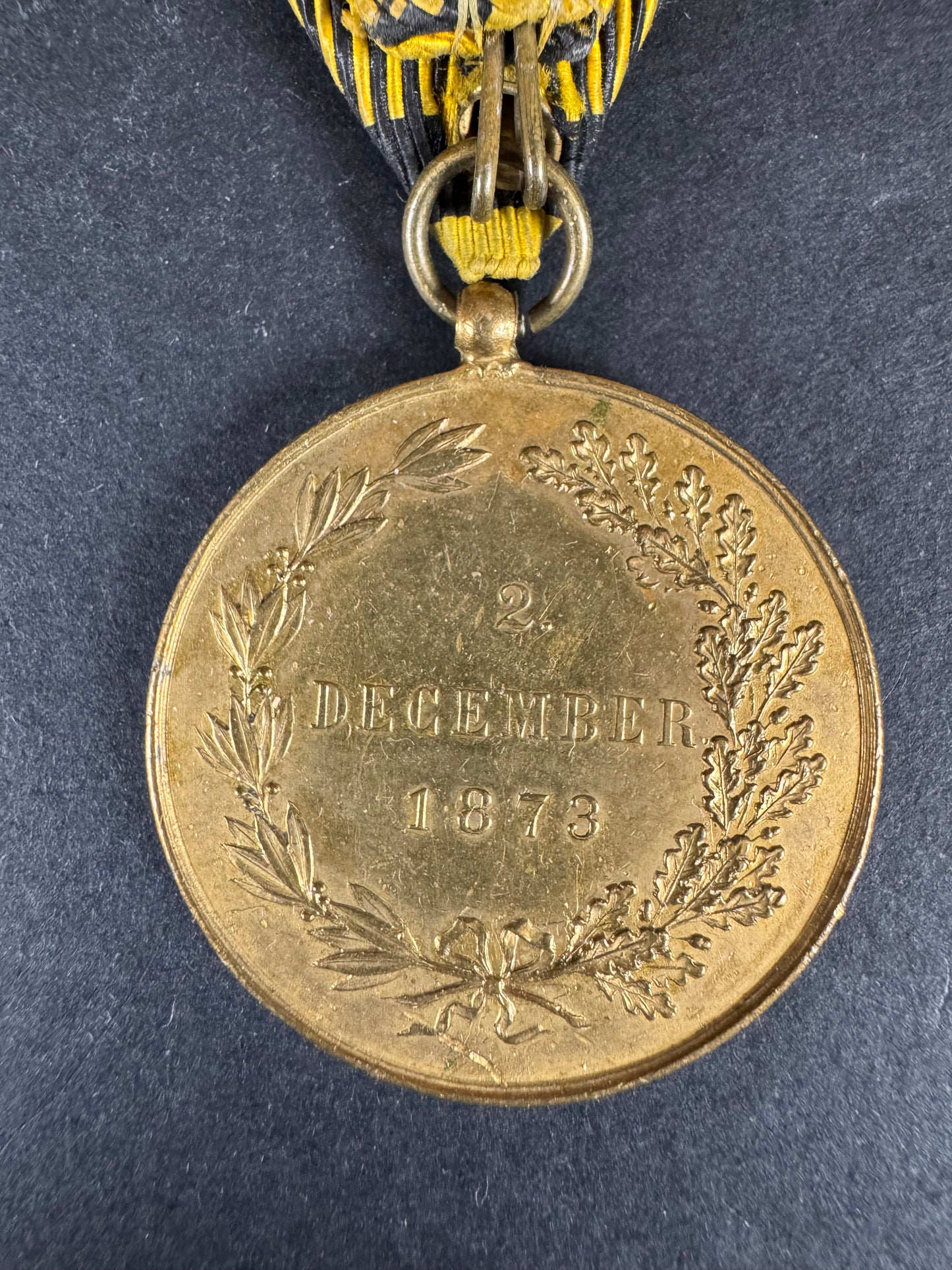 Photo 3 of Austro Hungarian Empire War Medal 1873 - collectible militaria item