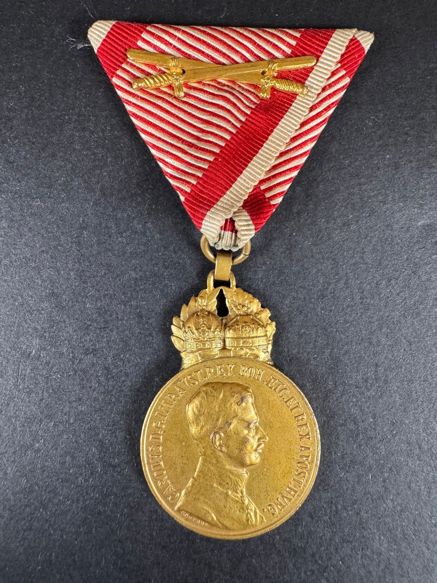 Photo 1 of Austro Hungarian KuK Empire Military Merit Medal 1890 - collectible militaria item