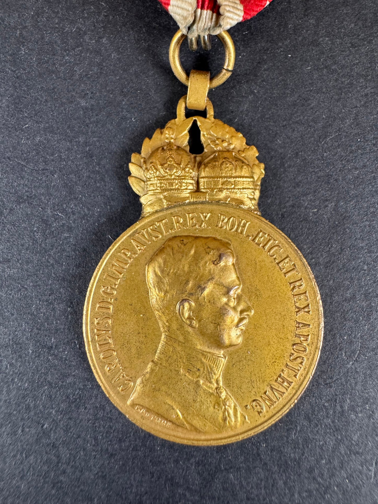 Photo 2 of Austro Hungarian KuK Empire Military Merit Medal 1890 - collectible militaria item