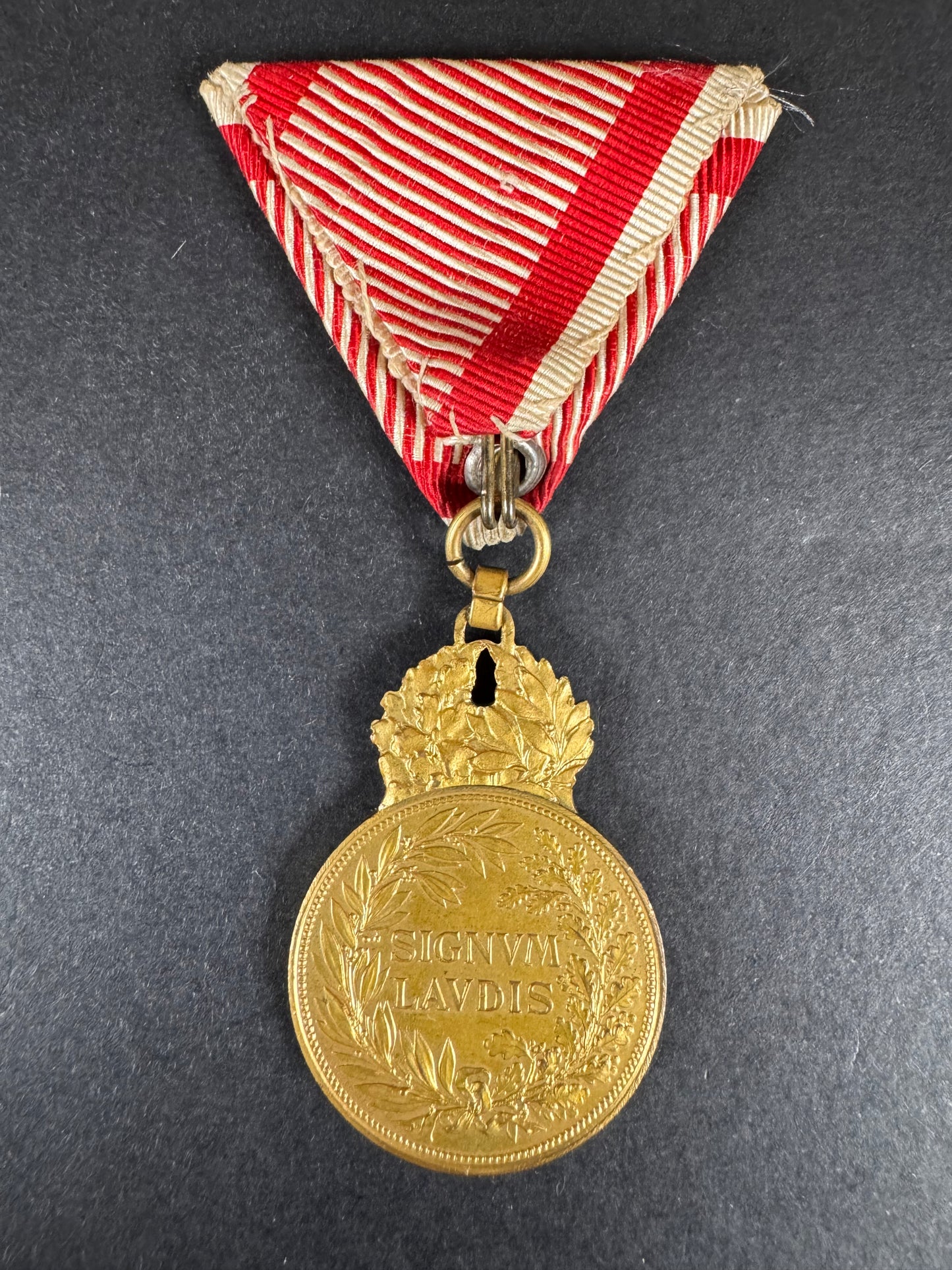 Photo 3 of Austro Hungarian KuK Empire Military Merit Medal 1890 - collectible militaria item