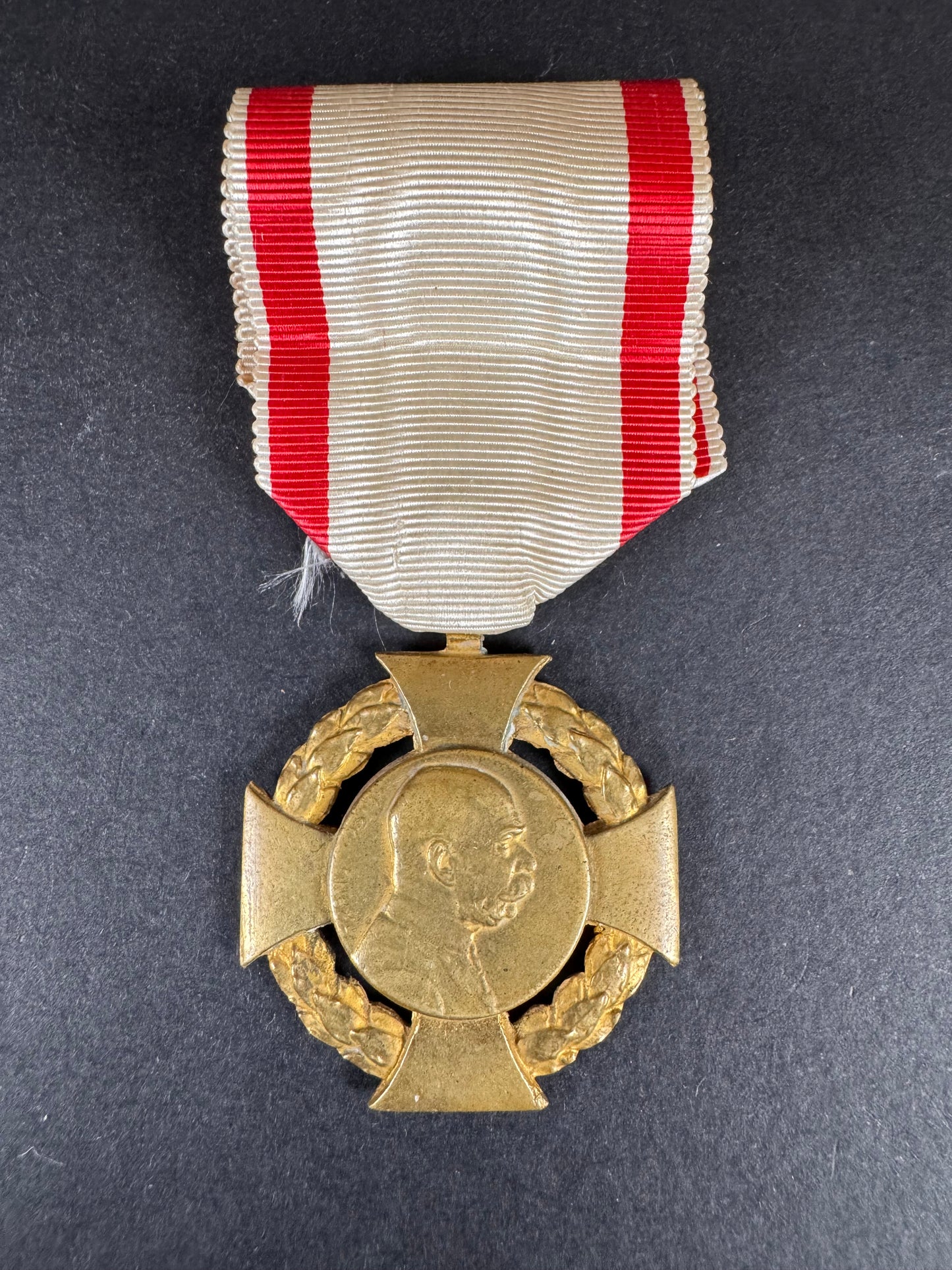 Photo 1 of Austro Hungarian KuK Empire Franz Joseph I Diamond Jubilee Medal 1848 - 1908 - collectible militaria item
