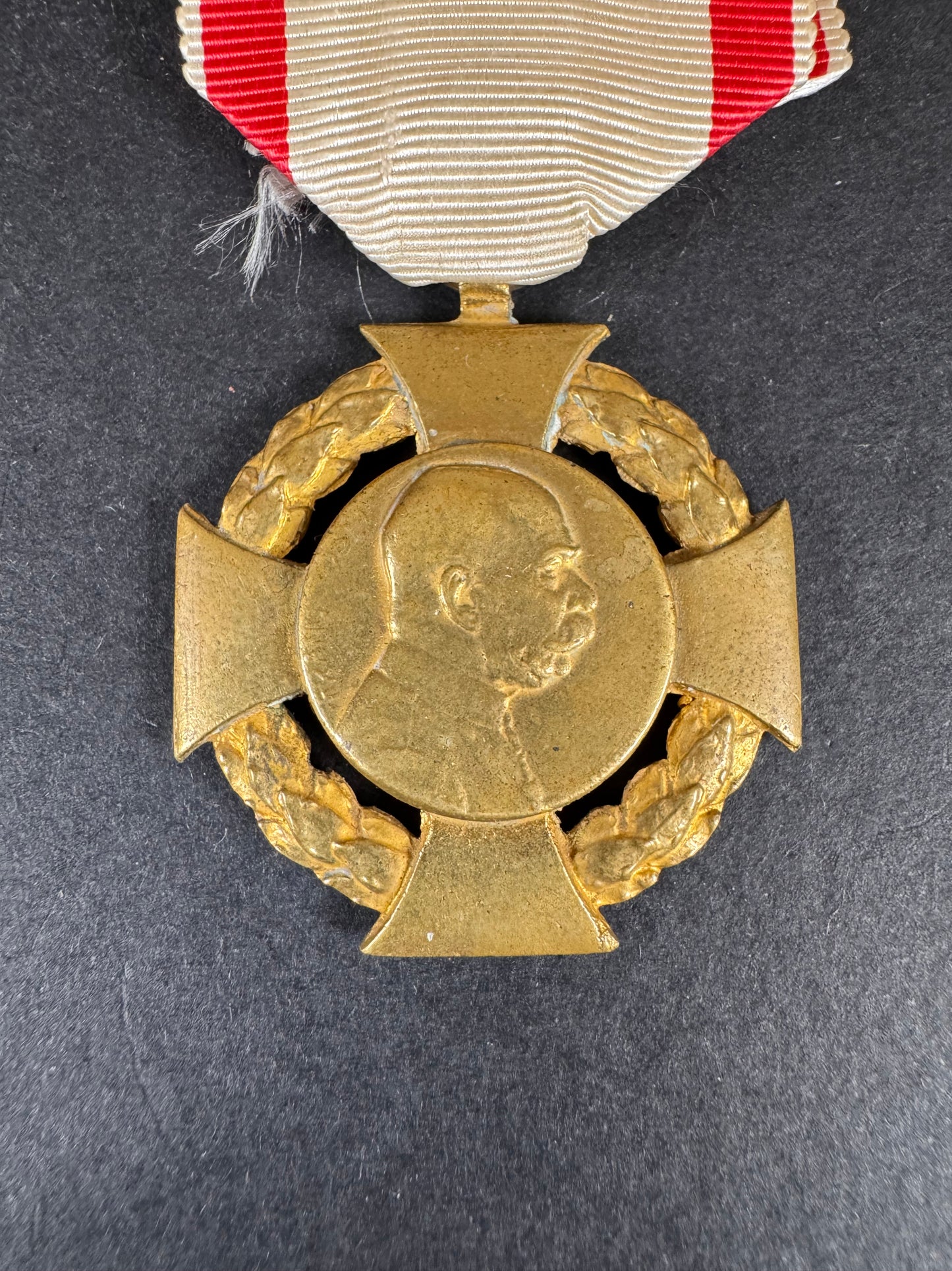 Photo 2 of Austro Hungarian KuK Empire Franz Joseph I Diamond Jubilee Medal 1848 - 1908 - collectible militaria item