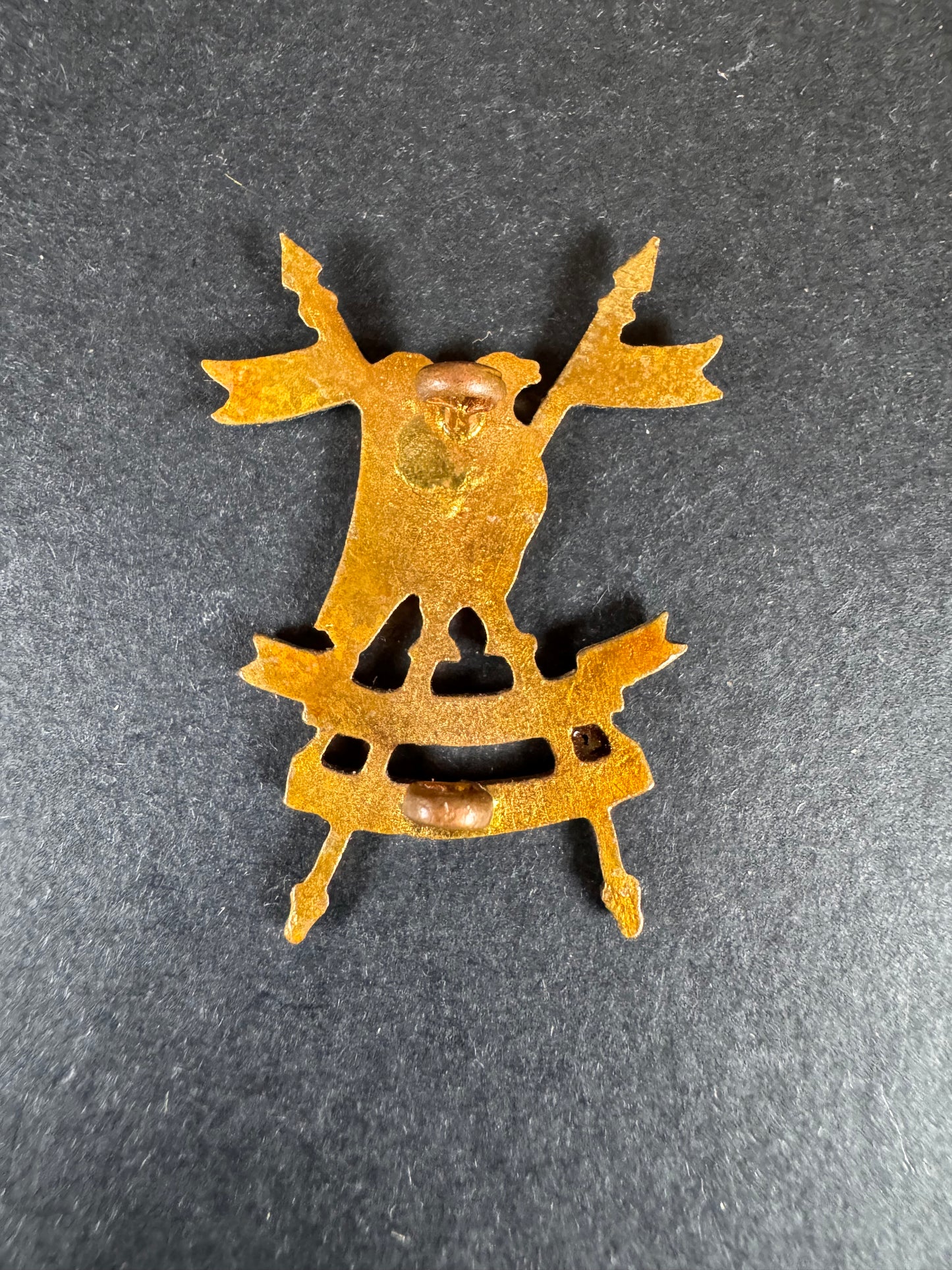 Photo 2 of WW2 Indian Army Jodhpur Lancers Cavalry Cap Badge - collectible militaria item