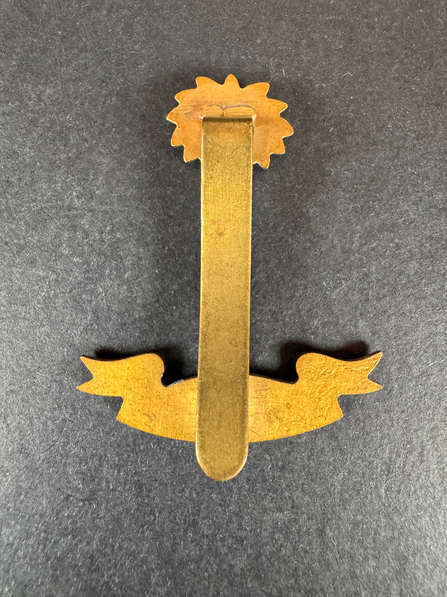 Photo 2 of WW2 British Army Royal West Africa Frontier Force Cap Badge RWAFF - collectible militaria item