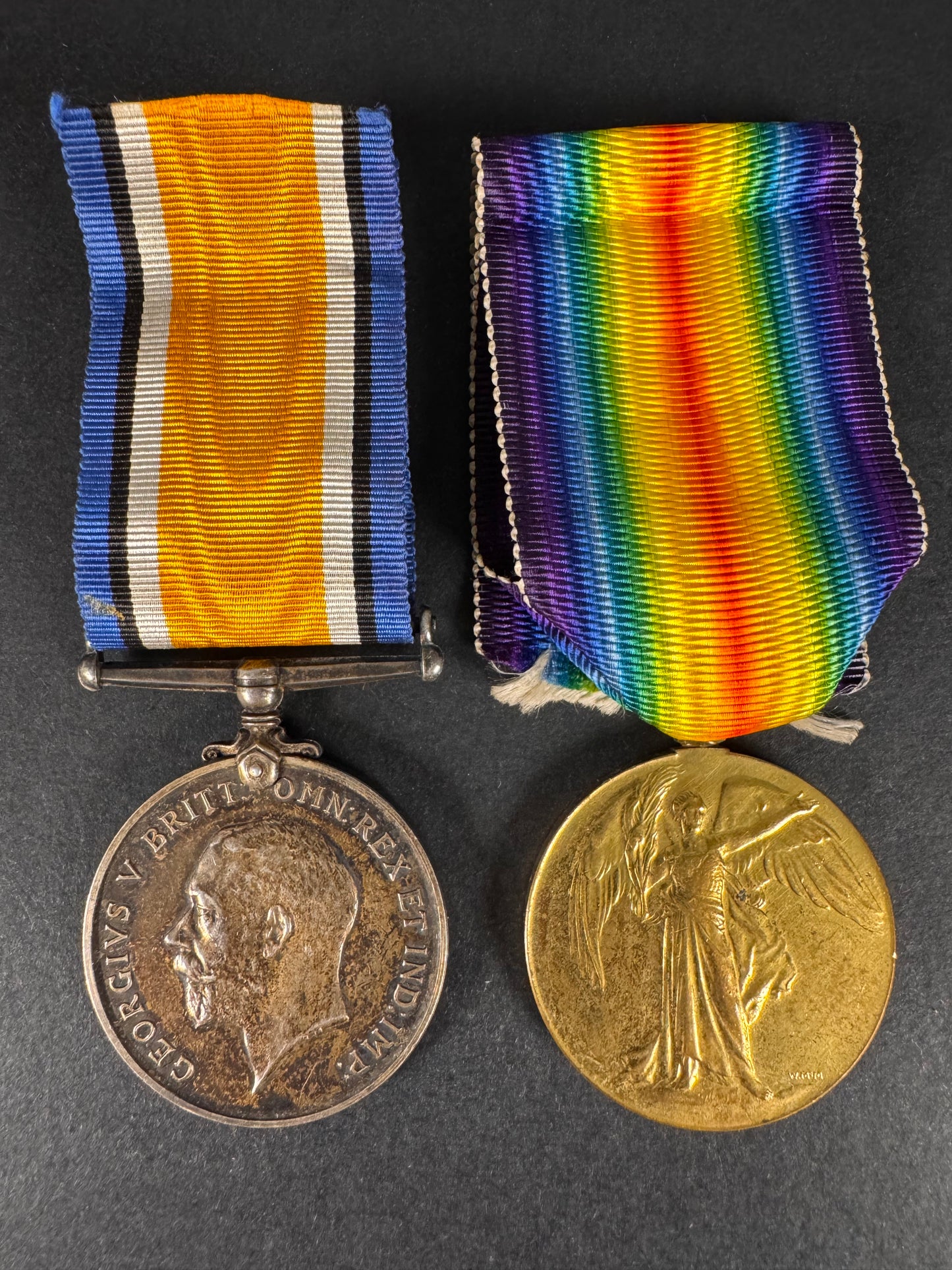 Photo 1 of WW1 British War Medal & Victory Medal Pair - collectible militaria item