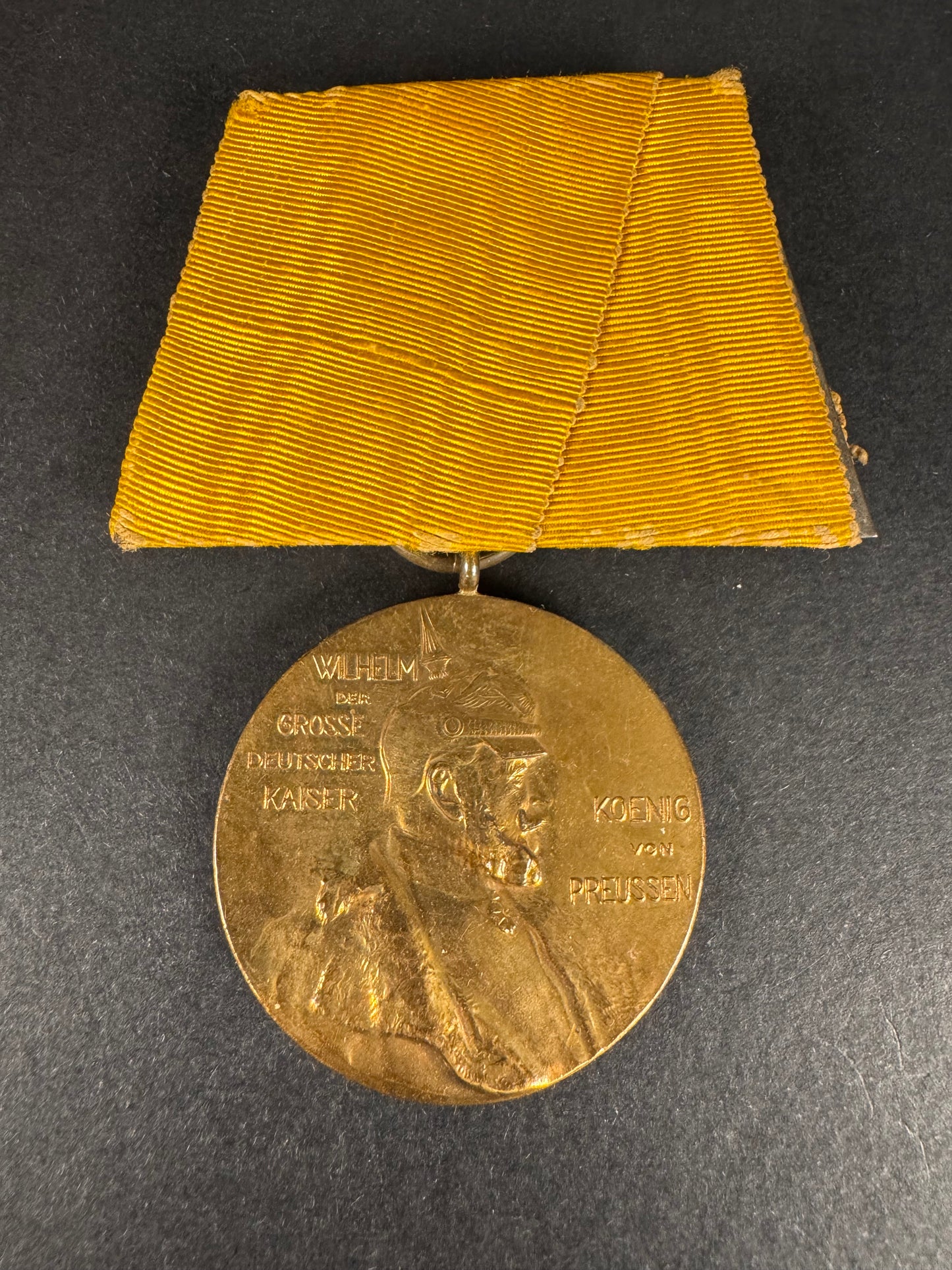 Photo 1 of German Empire 1897 Prussian Kaiser Wilhelm Centennial Medal - collectible militaria item