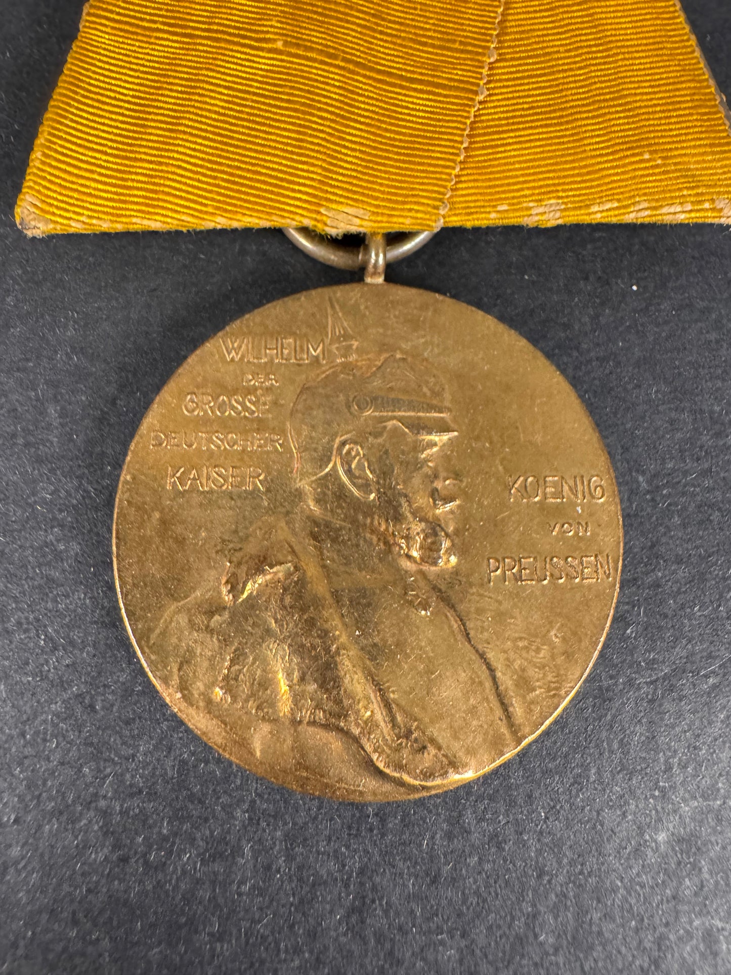 Photo 2 of German Empire 1897 Prussian Kaiser Wilhelm Centennial Medal - collectible militaria item