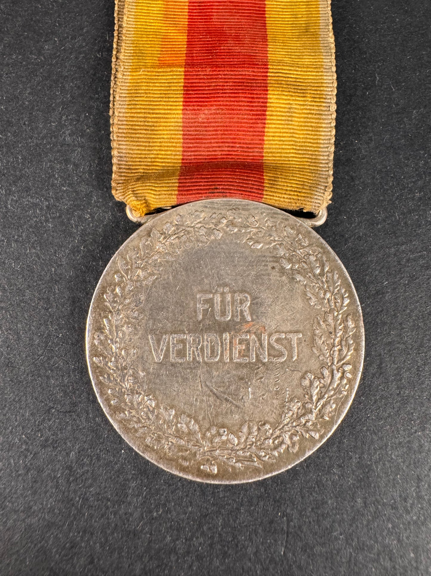 Photo 3 of German Empire Baden 1908 - 1916 Friedrich II Von Baden Merit Medal - collectible militaria item