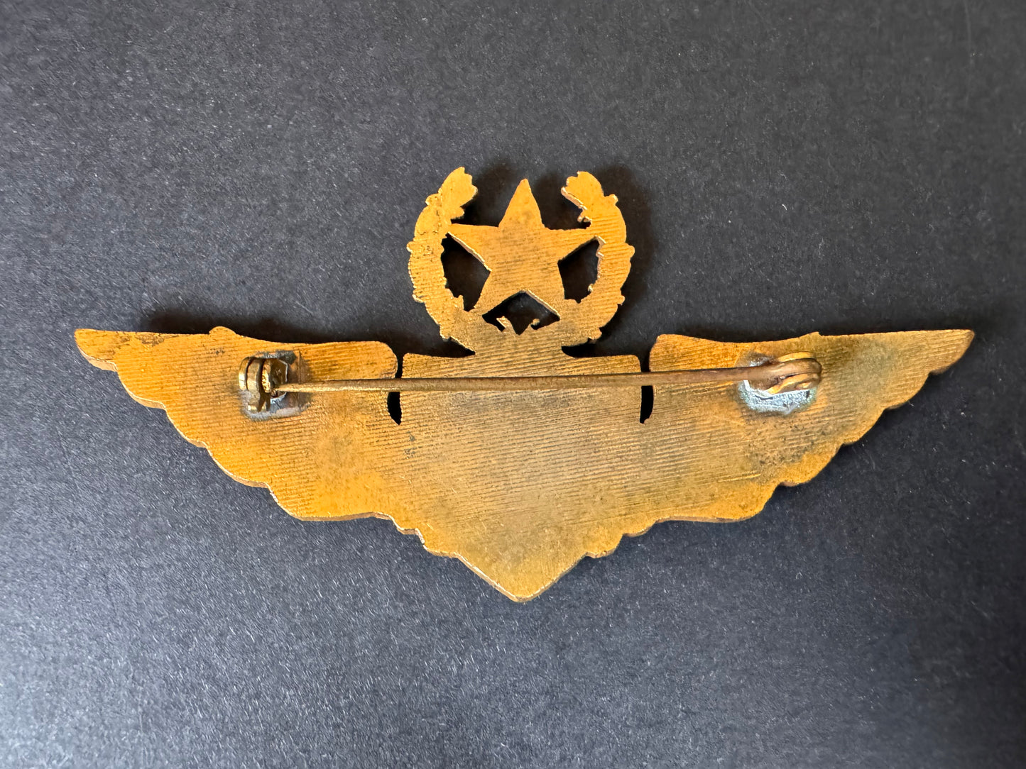 Photo 3 of After WW2 Mexican Air Force FAM Master Pilot Wing Badge - collectible militaria item