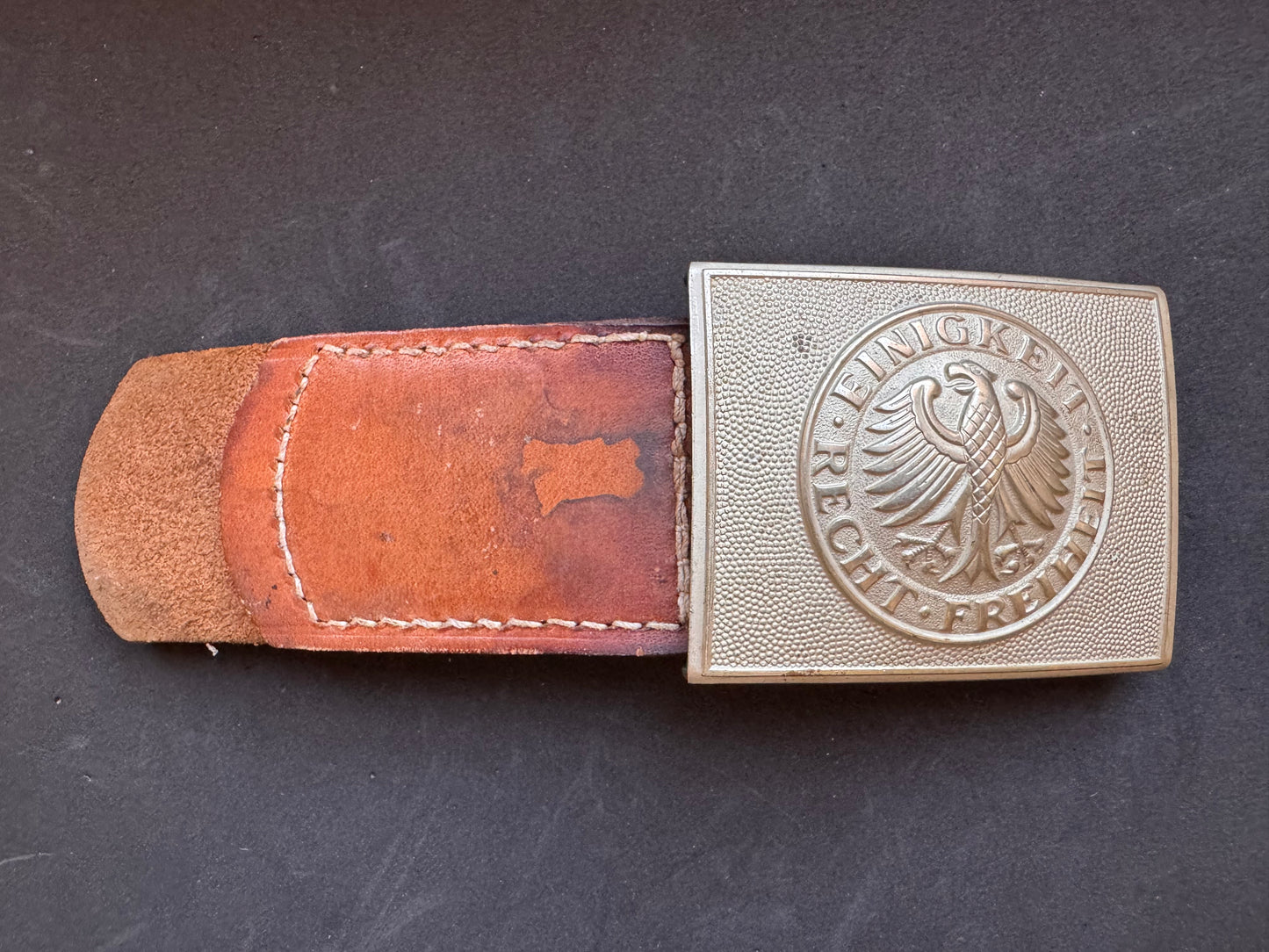 Photo 1 of After WW2 West German Army Belt Buckle - collectible militaria item