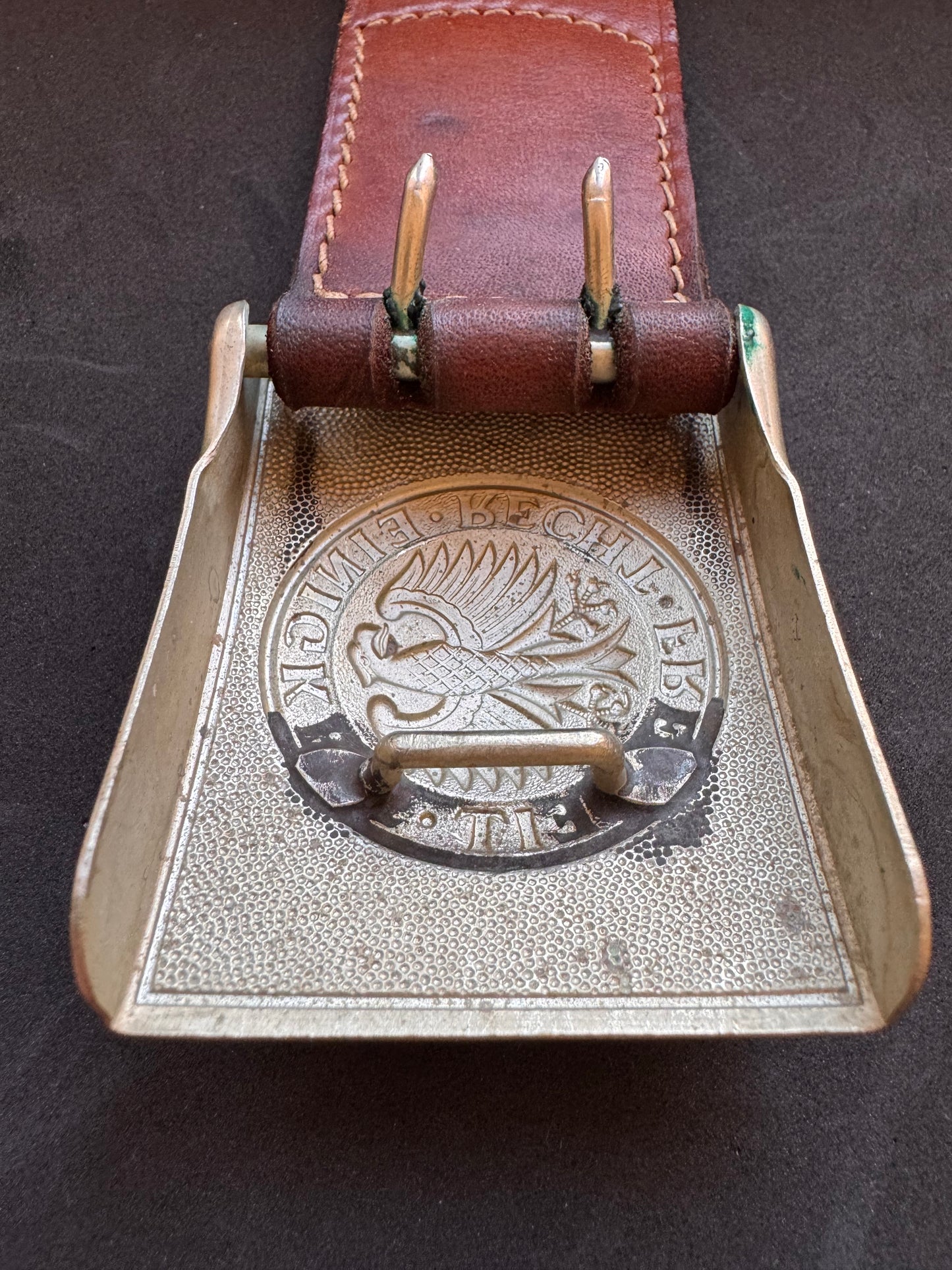 Photo 4 of After WW2 West German Army Belt Buckle - collectible militaria item