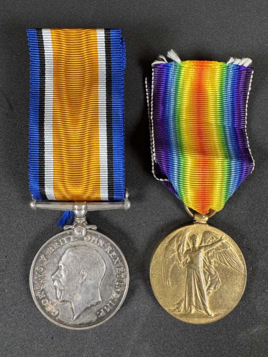 Photo 1 of WW1 British War Medal & Victory Medal - Royal Artillery - collectible militaria item