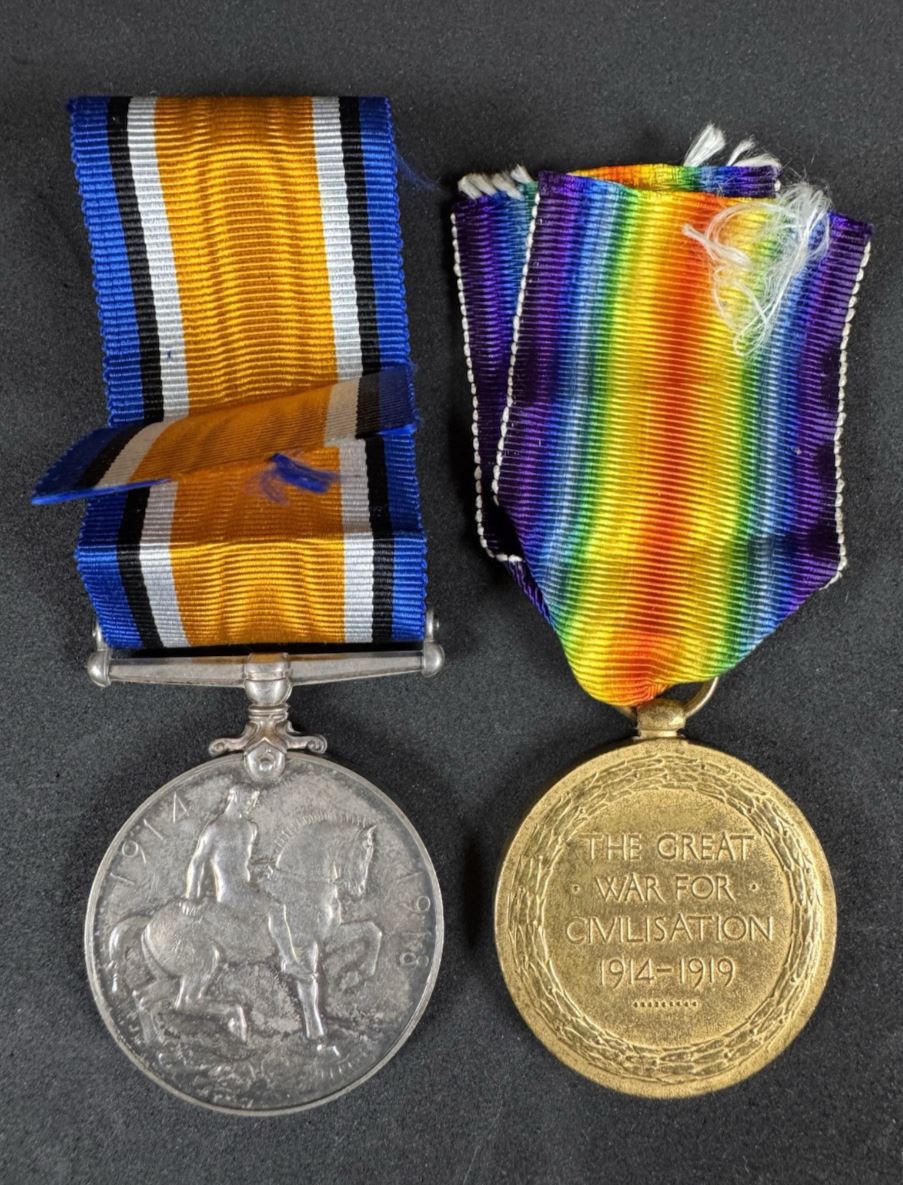 Photo 3 of WW1 British War Medal & Victory Medal - Royal Artillery - collectible militaria item