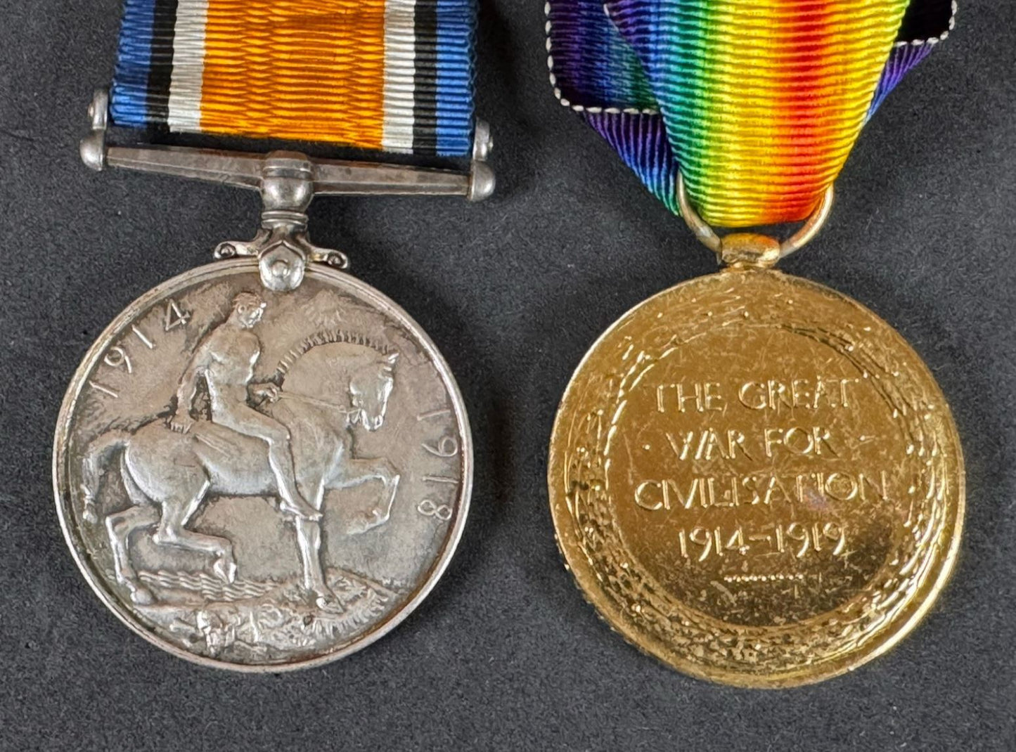 Photo 3 of WW1 British Medals Seaforth Highlanders - collectible militaria item