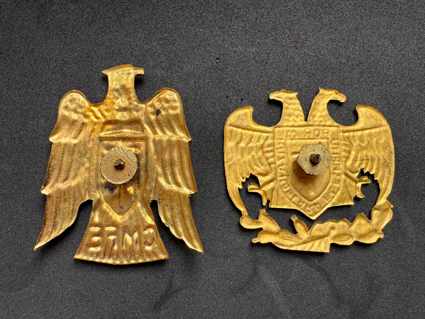 Photo 2 of Mexican Military Cap Badges - collectible militaria item