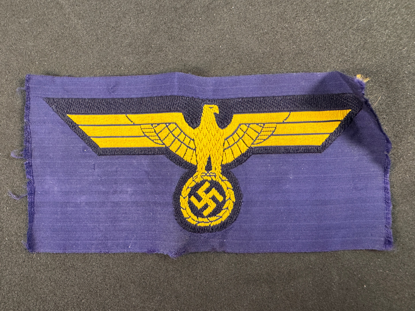 Photo 2 of WW2 German Kriegsmarine BeVo Breast Eagle - collectible militaria item
