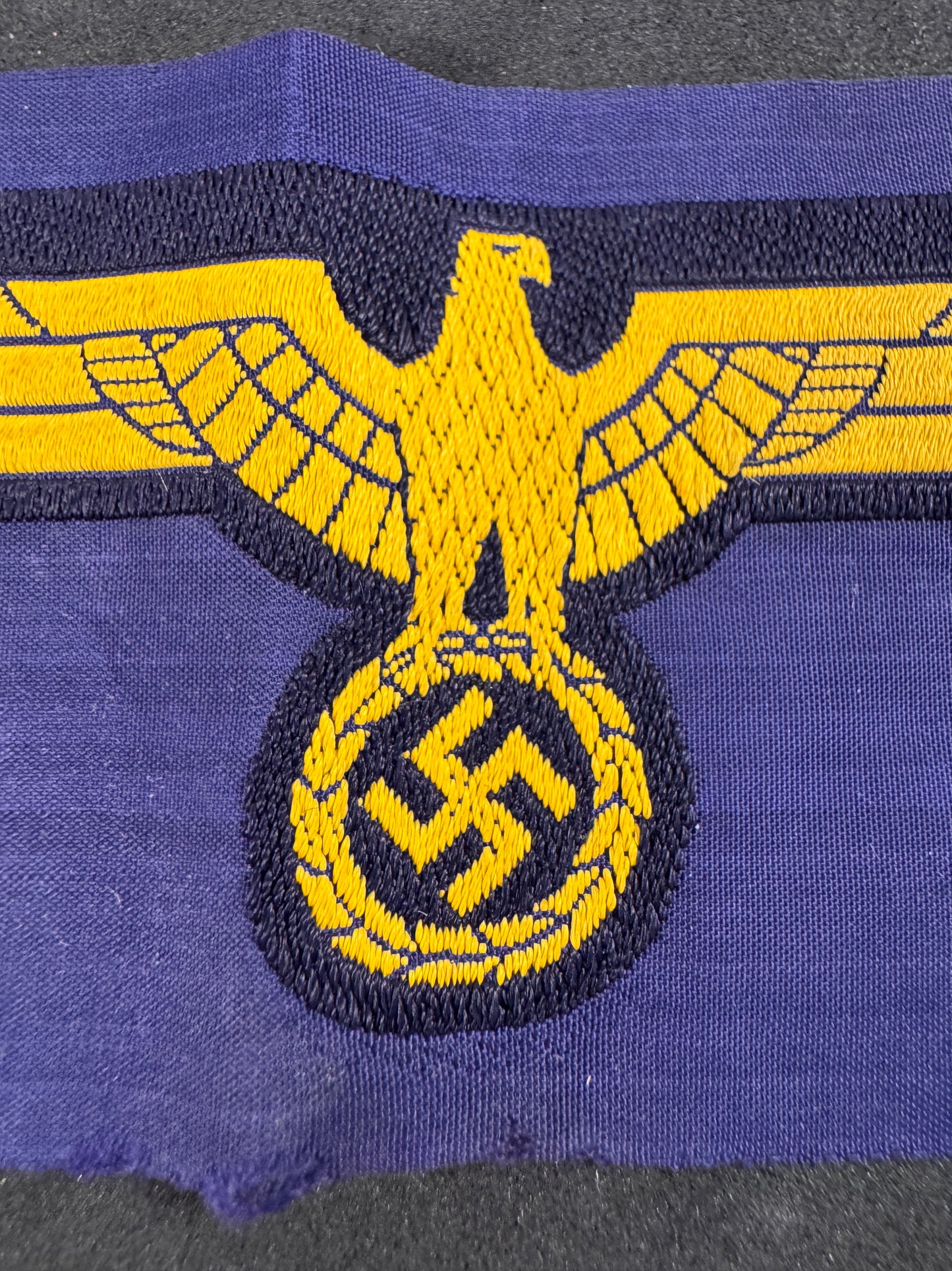 Photo 3 of WW2 German Kriegsmarine BeVo Breast Eagle - collectible militaria item