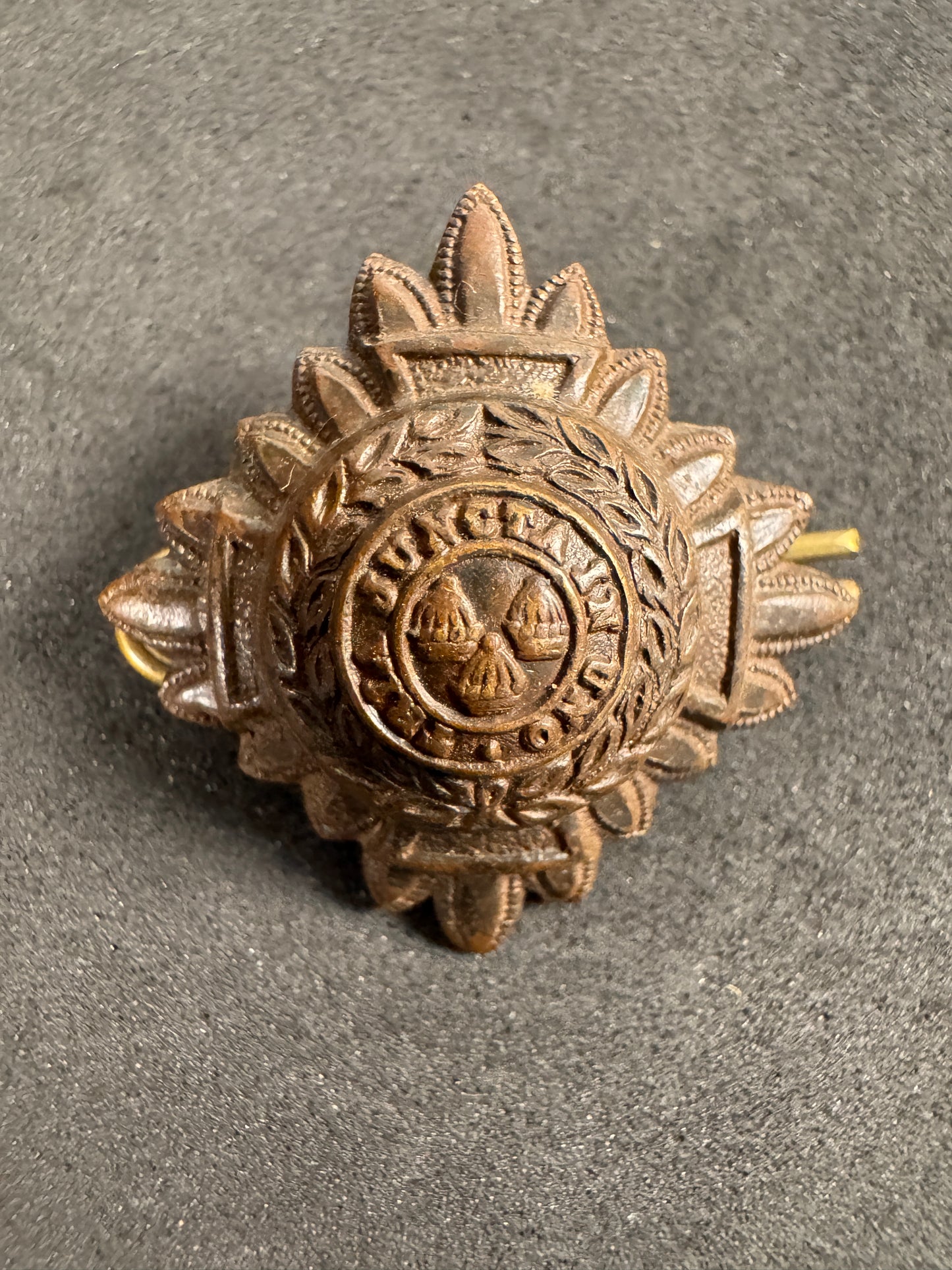 Photo 3 of WW2 British Army Captain's Subdued Shoulder Board Rank Insignia - collectible militaria item