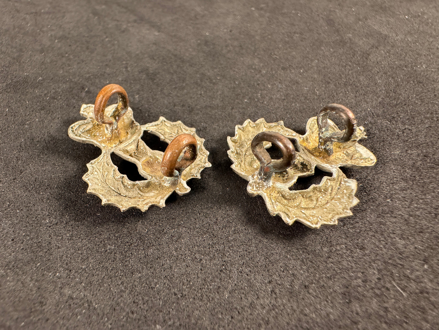 Photo 3 of Victorian British Army Cameron Highlanders Collar Badges (Pair) - collectible militaria item