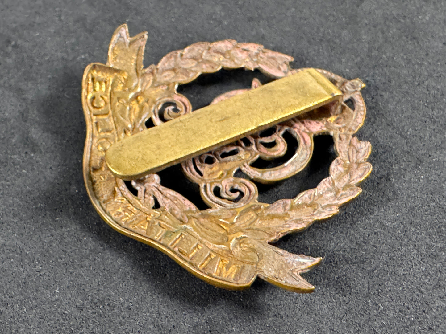 Photo 3 of WW1 British Army Military Police Cap Badge - collectible militaria item