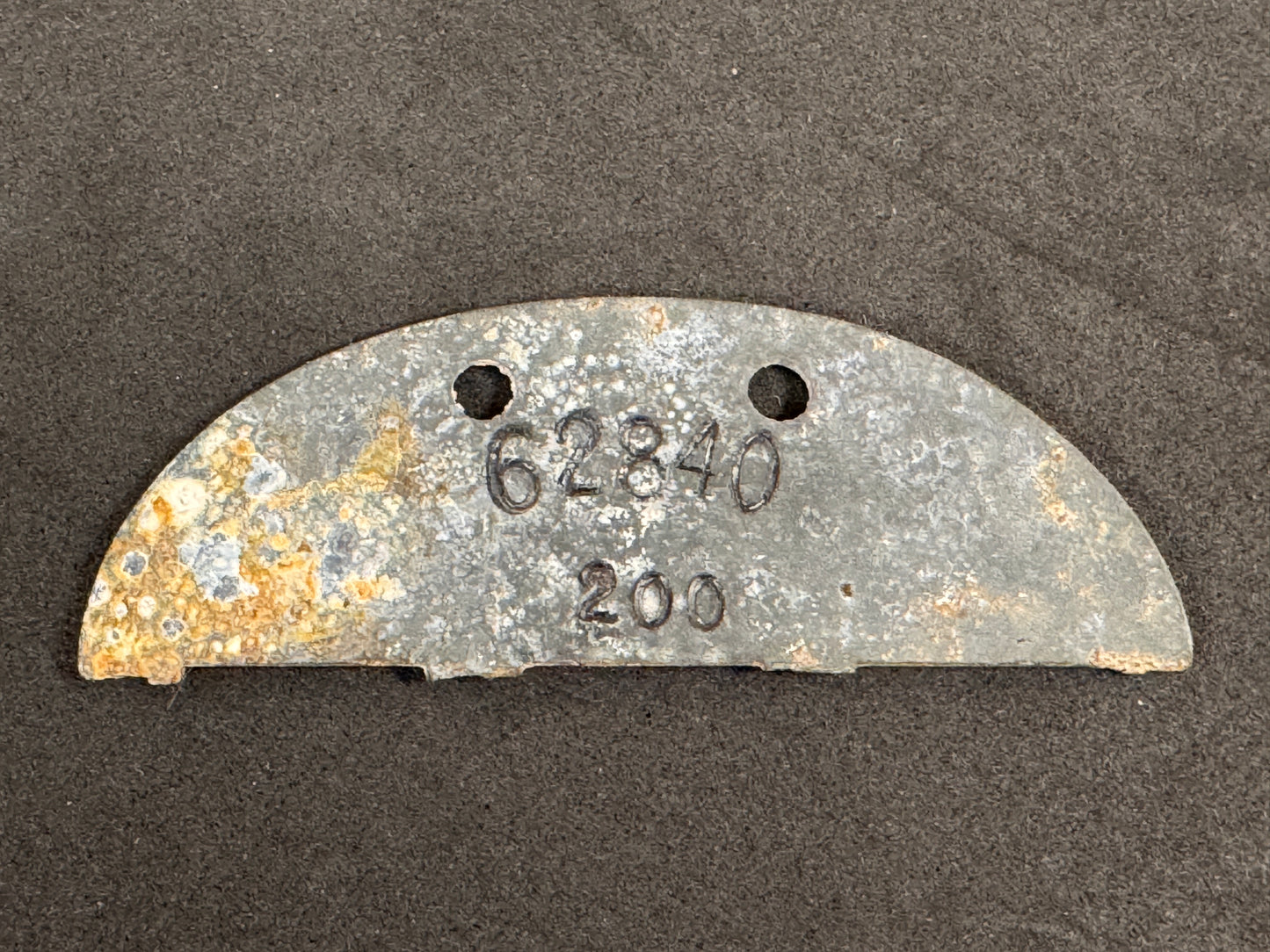 Photo 7 of WW2 German Iron Cross 1st Class Screw back Relic + ID Tag - collectible militaria item