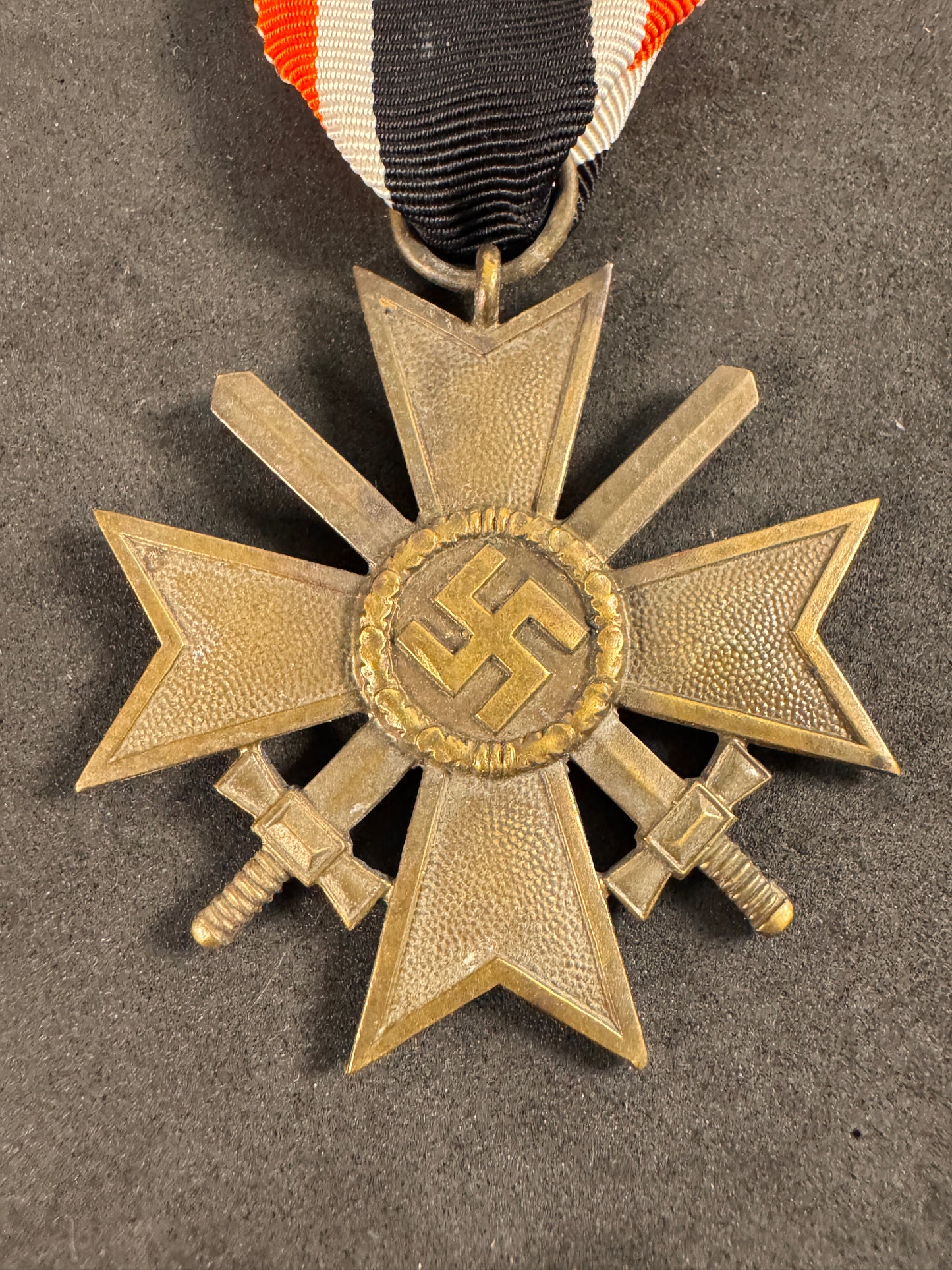 Photo 3 of WW2 German War Merit Cross 2nd Class with Swords - 127 - collectible militaria item