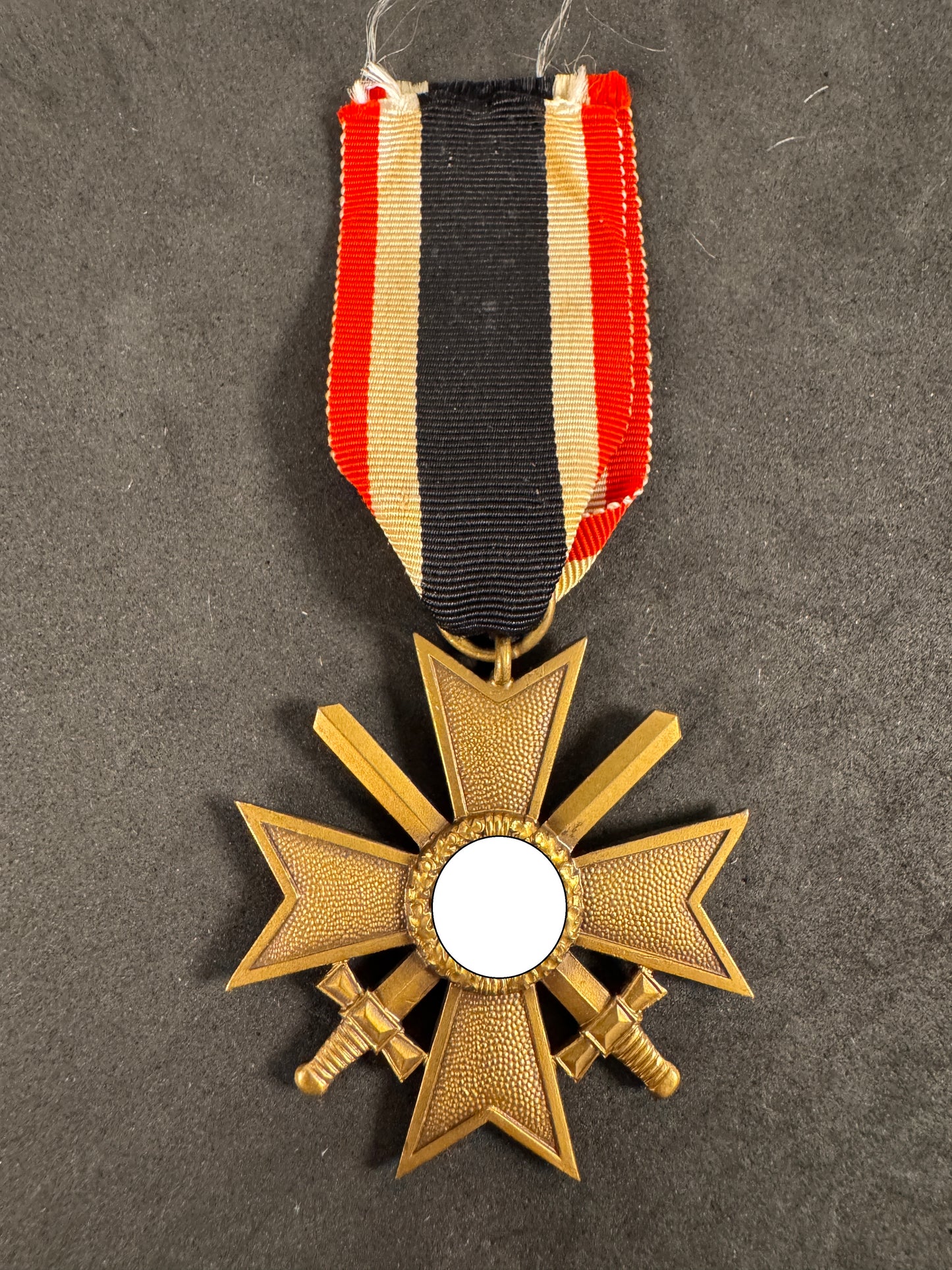 Photo 1 of WW2 German War Merit Cross 2nd Class with Swords - Maker Mark 95 - collectible militaria item