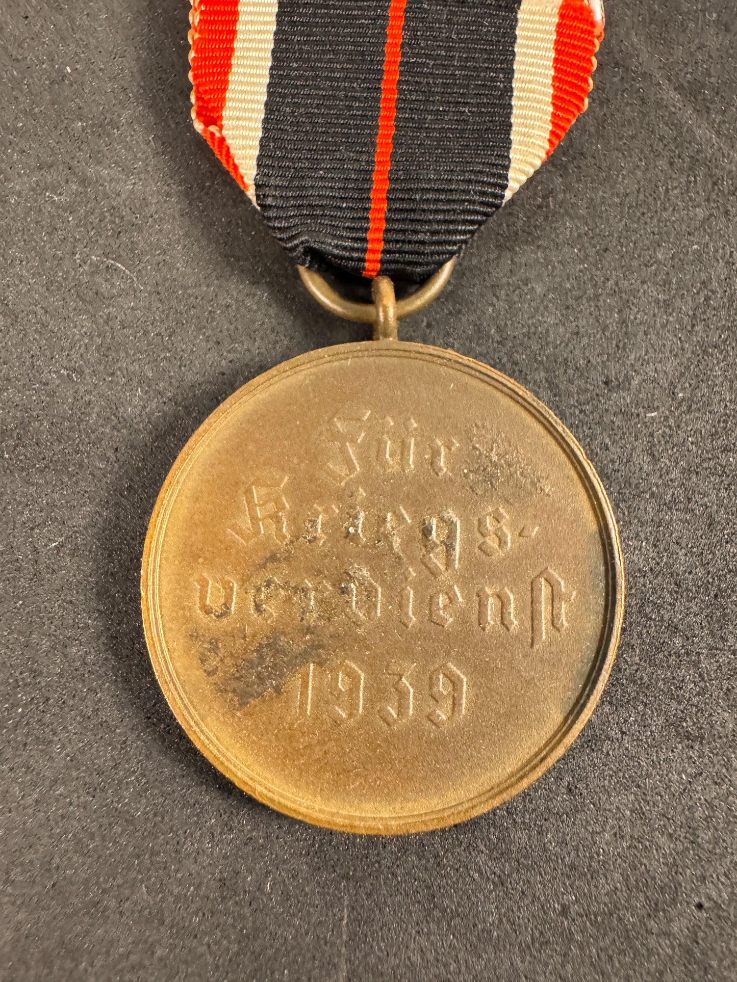 Photo 4 of WW2 German War Merit Medal (Kriegsverdienstmedaille) - collectible militaria item