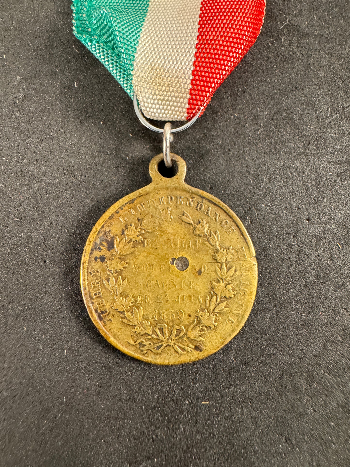 Photo 3 of Commemorative Medal of the Battle of Solferino 1859 - Italian Independence Wars - collectible militaria item
