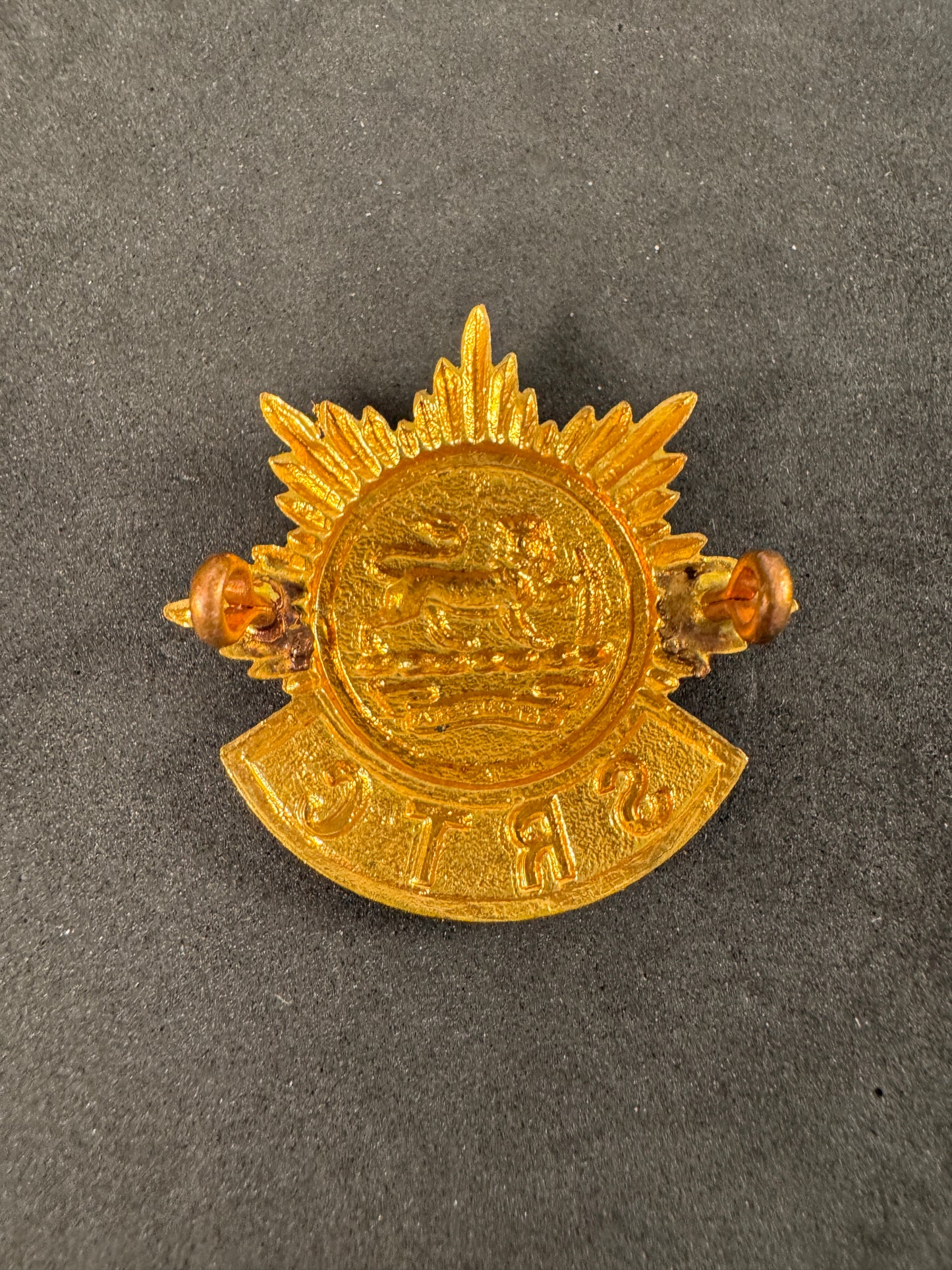 Photo 2 of Southern Rhodesia Transport Corps Cap Badge - collectible militaria item