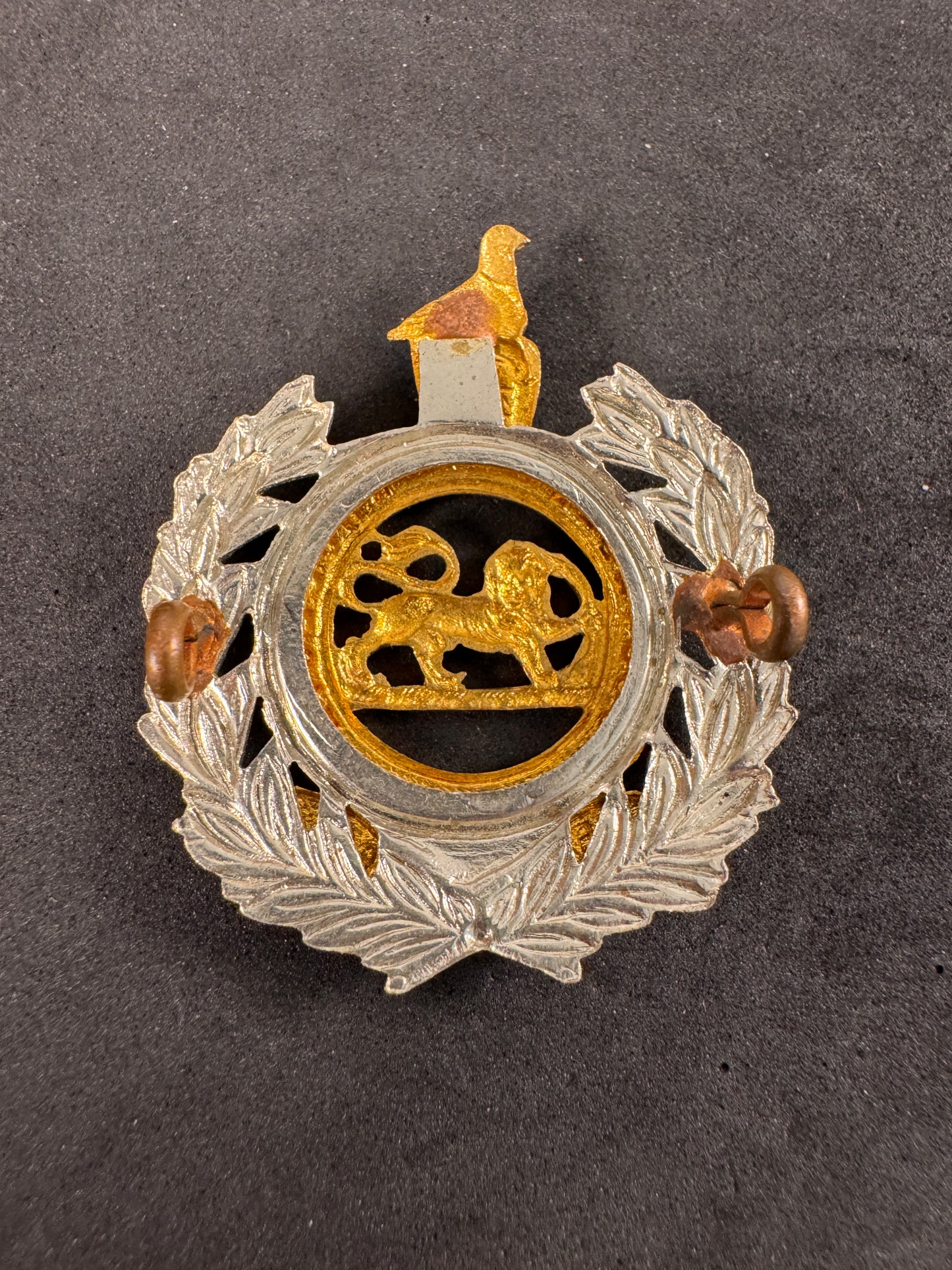Photo 2 of Southern Rhodesia Engineers Cap Badge 1948-1956 - collectible militaria item