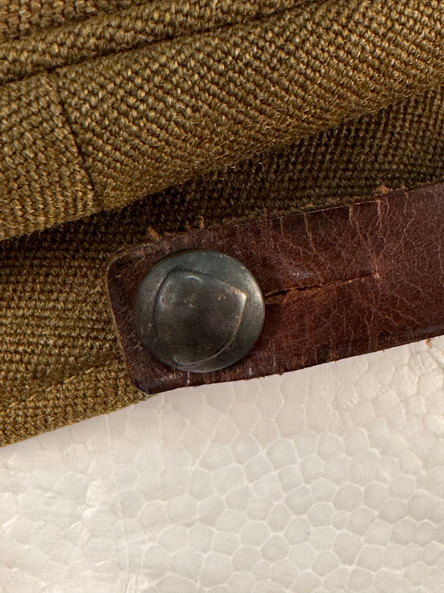 Photo 7 of WW2 British Army 90th (City of London) Field Artillery Regiment Officer's Cap - collectible militaria item