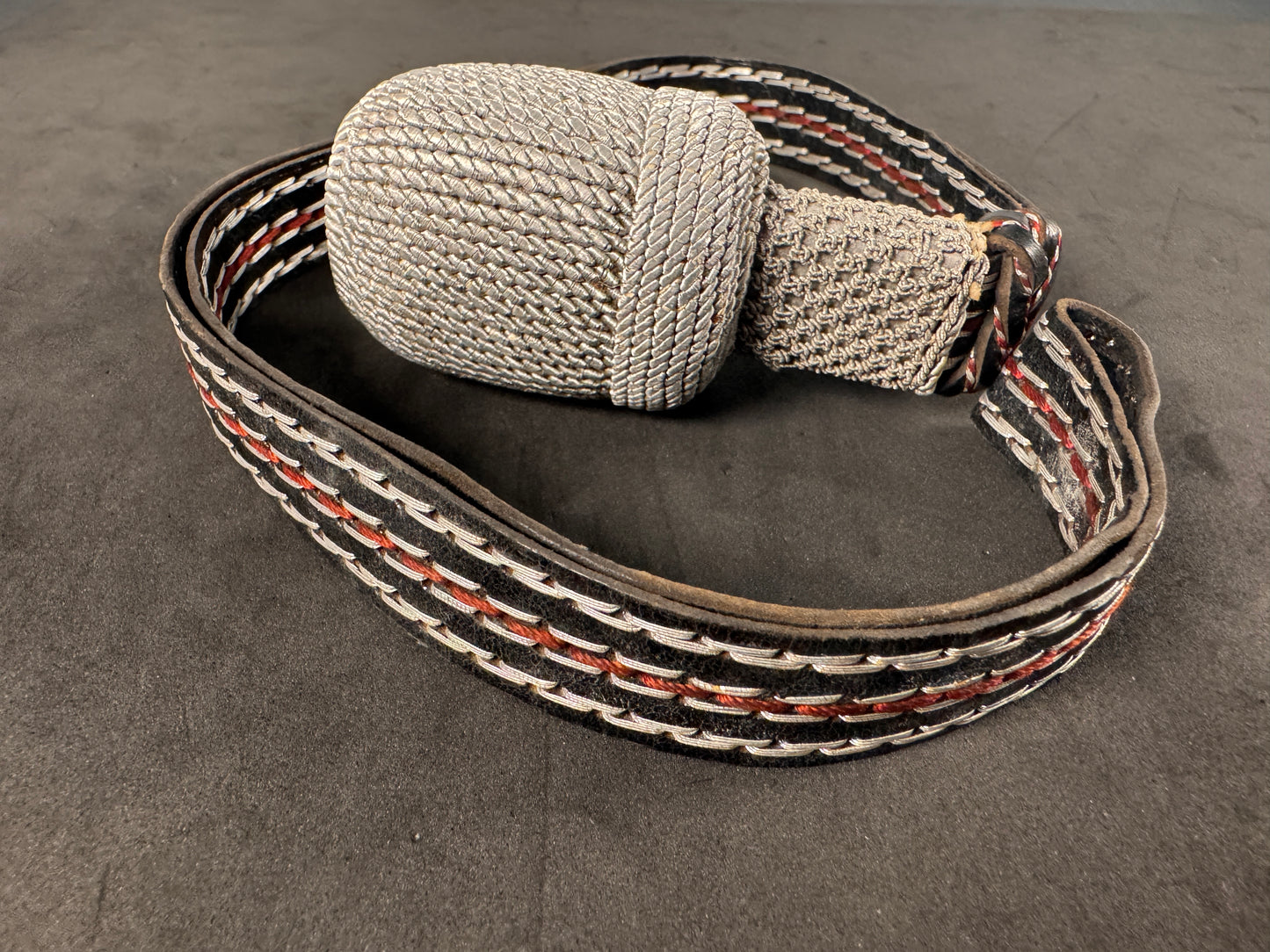 Photo 6 of WW2 German Police Officer's Sabre Sword Portepee Knot - collectible militaria item