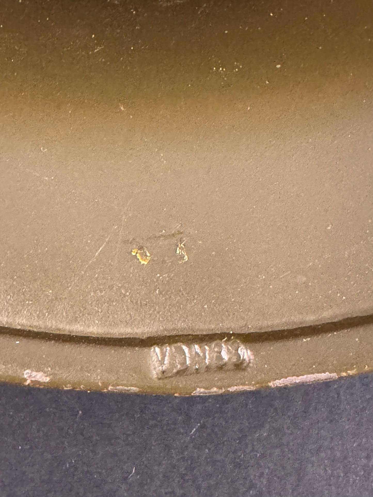 West German Bundeswehr M1A1 M71 combat helmet