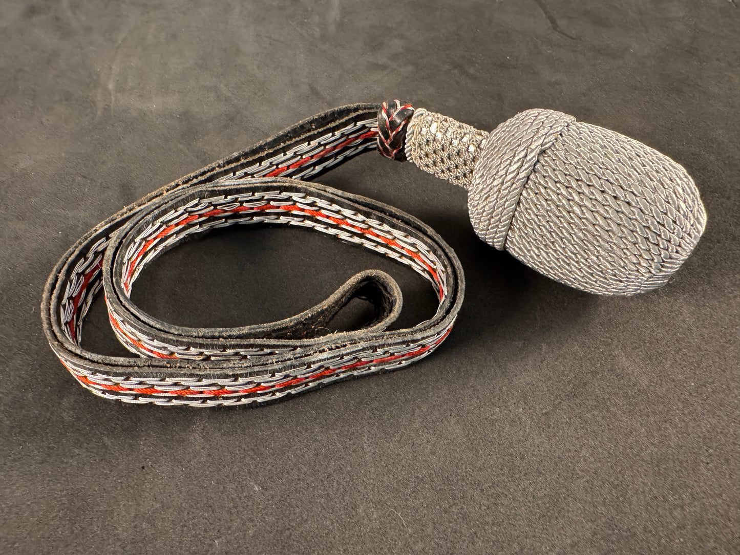 Photo 1 of WW2 German Police Officer's (Polizei) Sabre Sword Portepee Knot Hanger - collectible militaria item