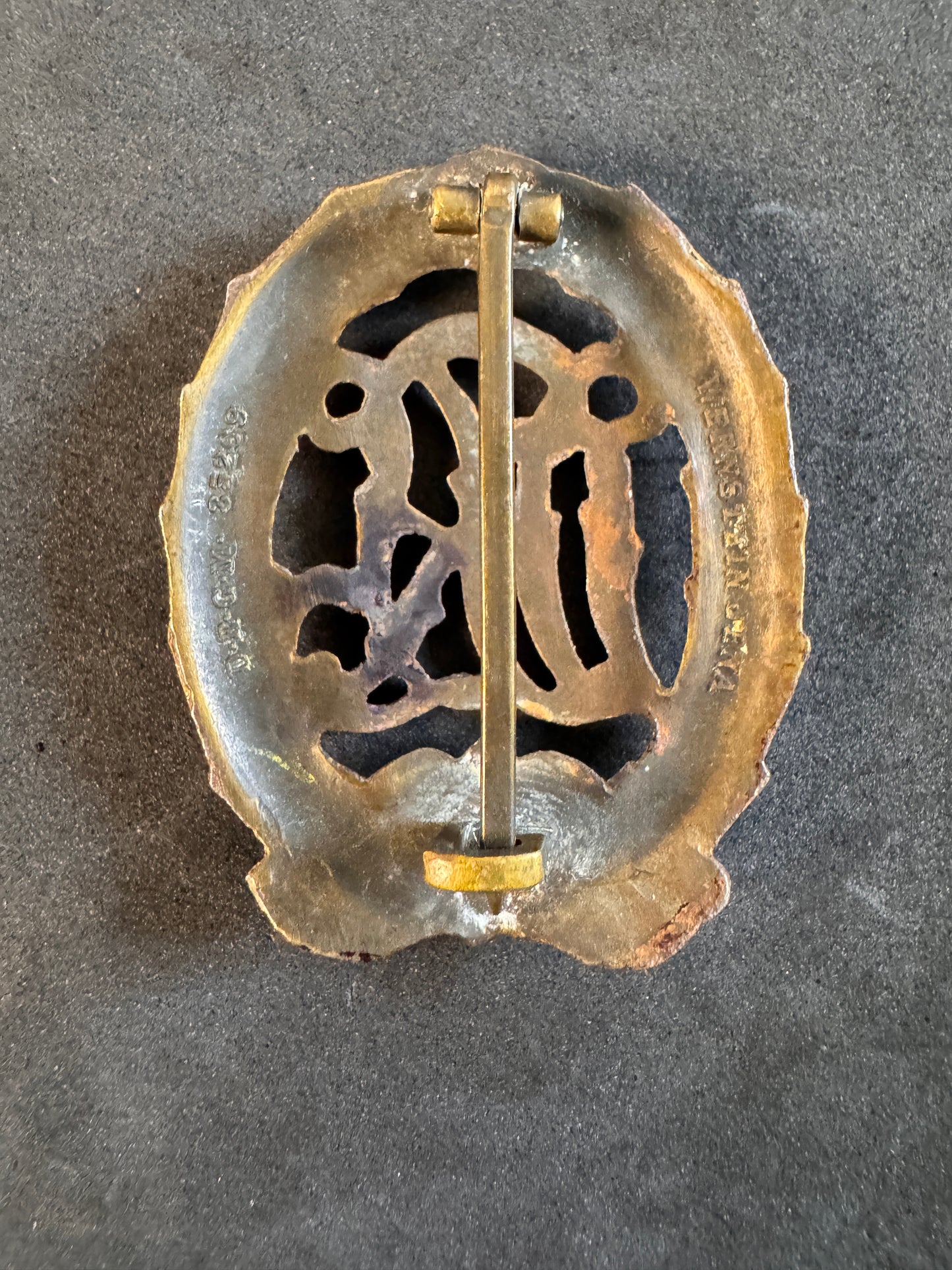 Image of product: ww2 german drl sports badge bronze grade wernstein