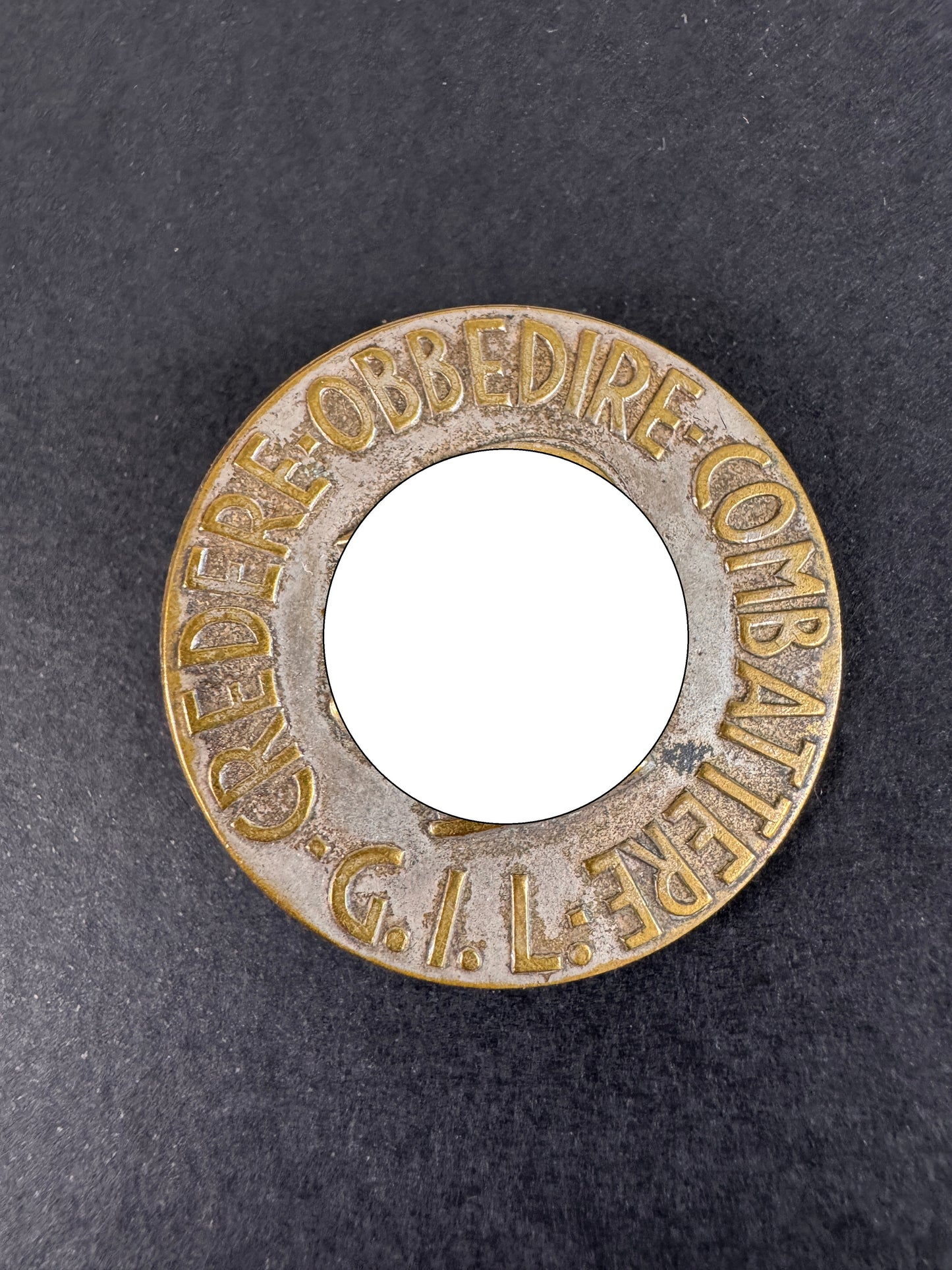 Image of Italy Fascist Youth Badge (G.I.L.)