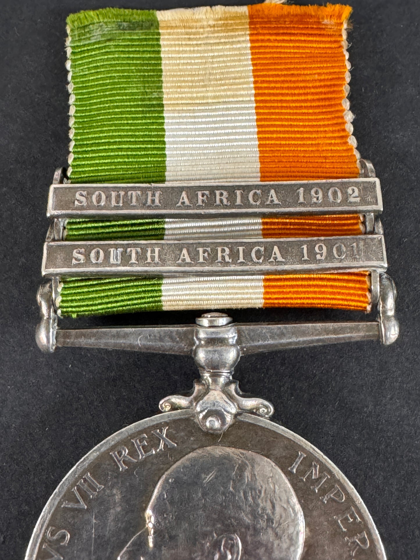 Image of product: kings south africa medal 1901 1902 seaforth highlanders boer war