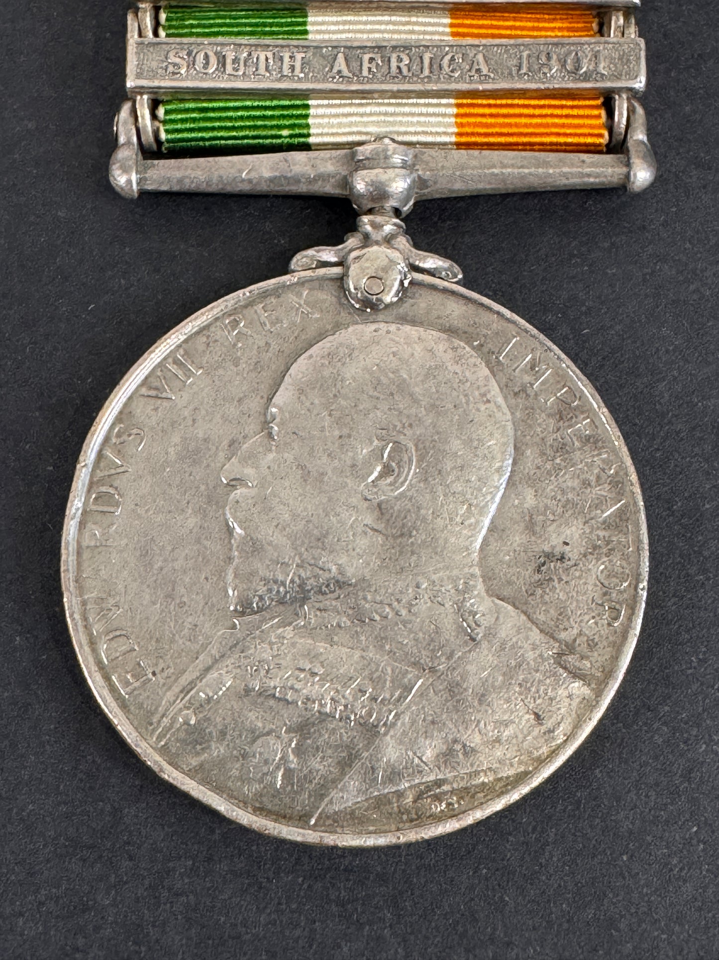 Image of product: kings south africa medal 1901 1902 argyll sutherland highlanders boer war