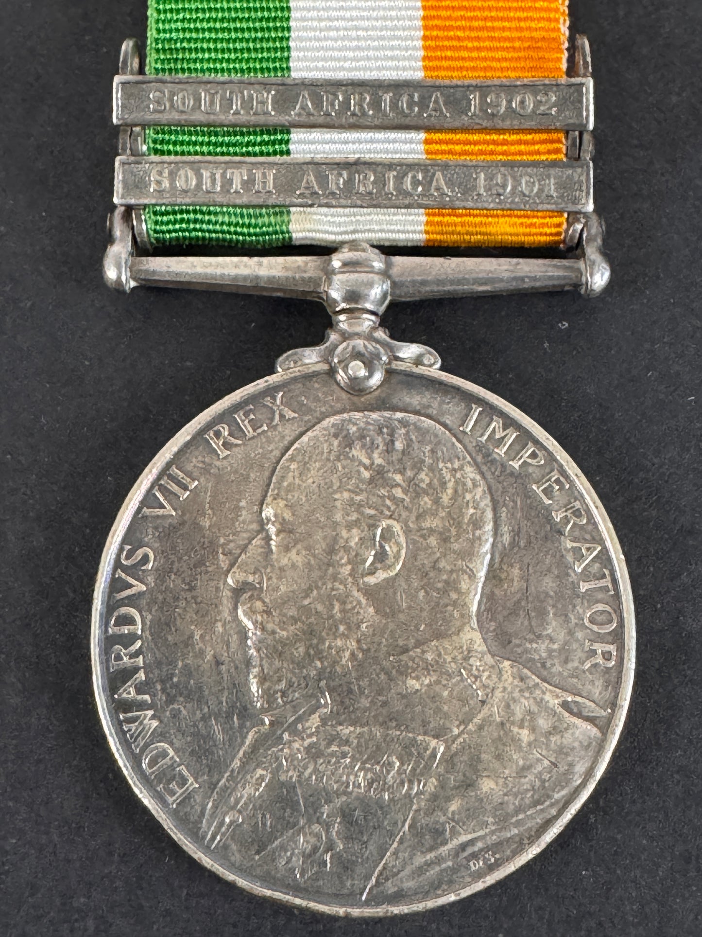 Image of product: kings south africa medal 1901 1902 royal scots fusiliers boer war