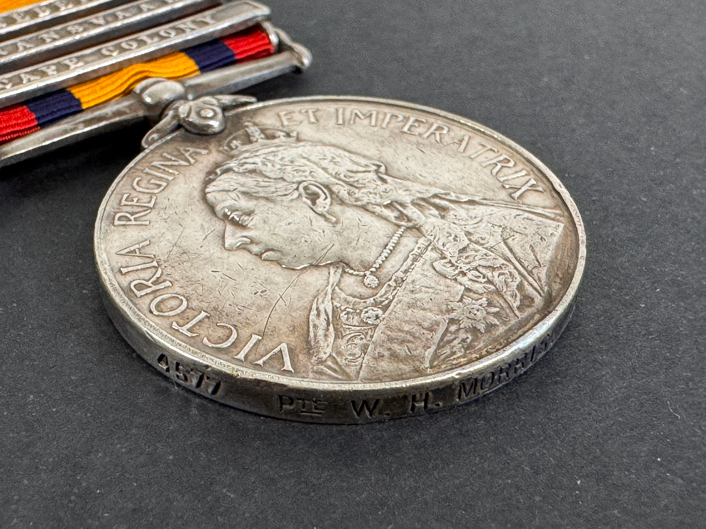 Image of product: queens south africa medal worcestershire regiment boer war