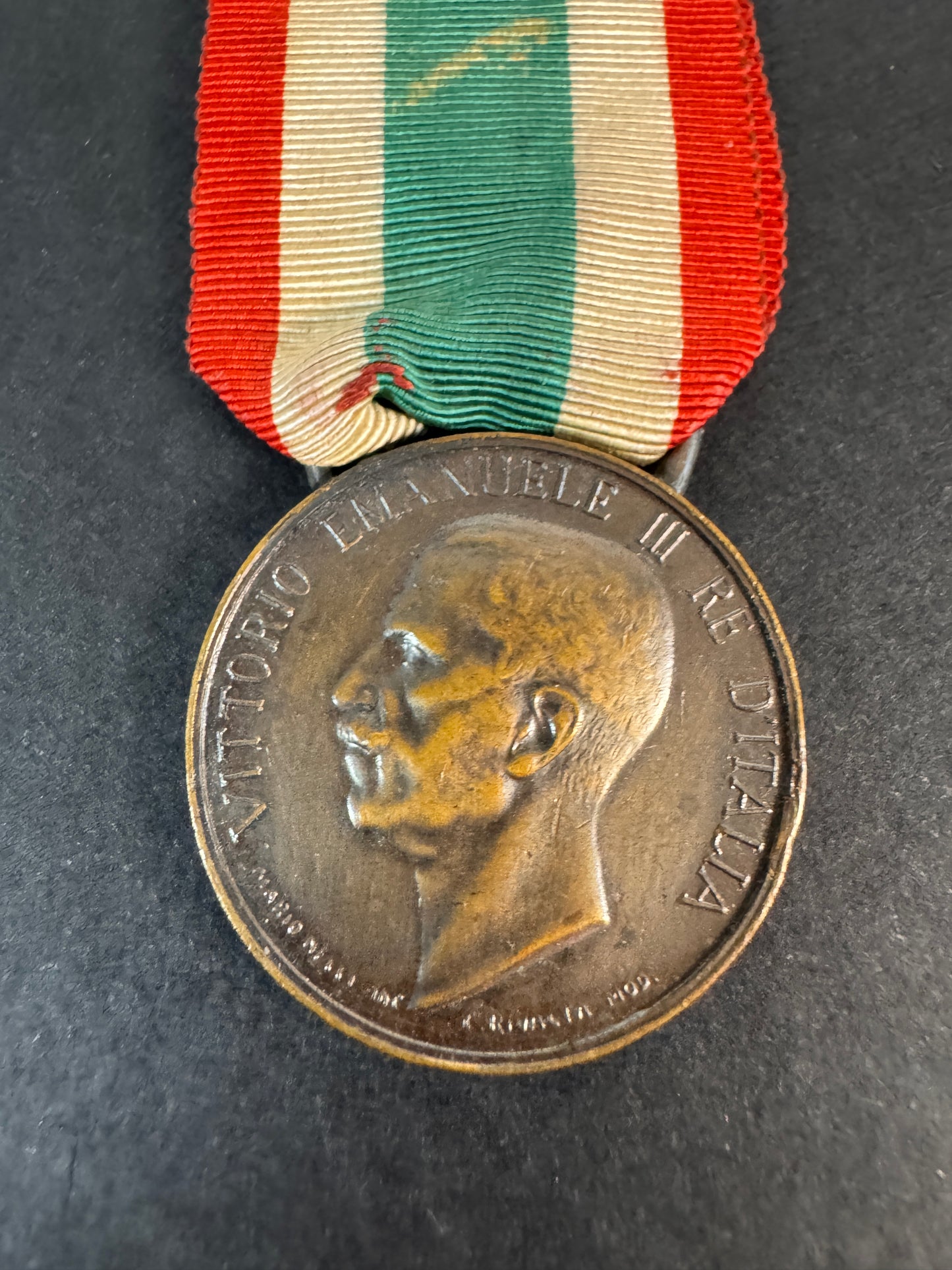 Image of product: italian unification medal 1848 1918 for mothers and widows