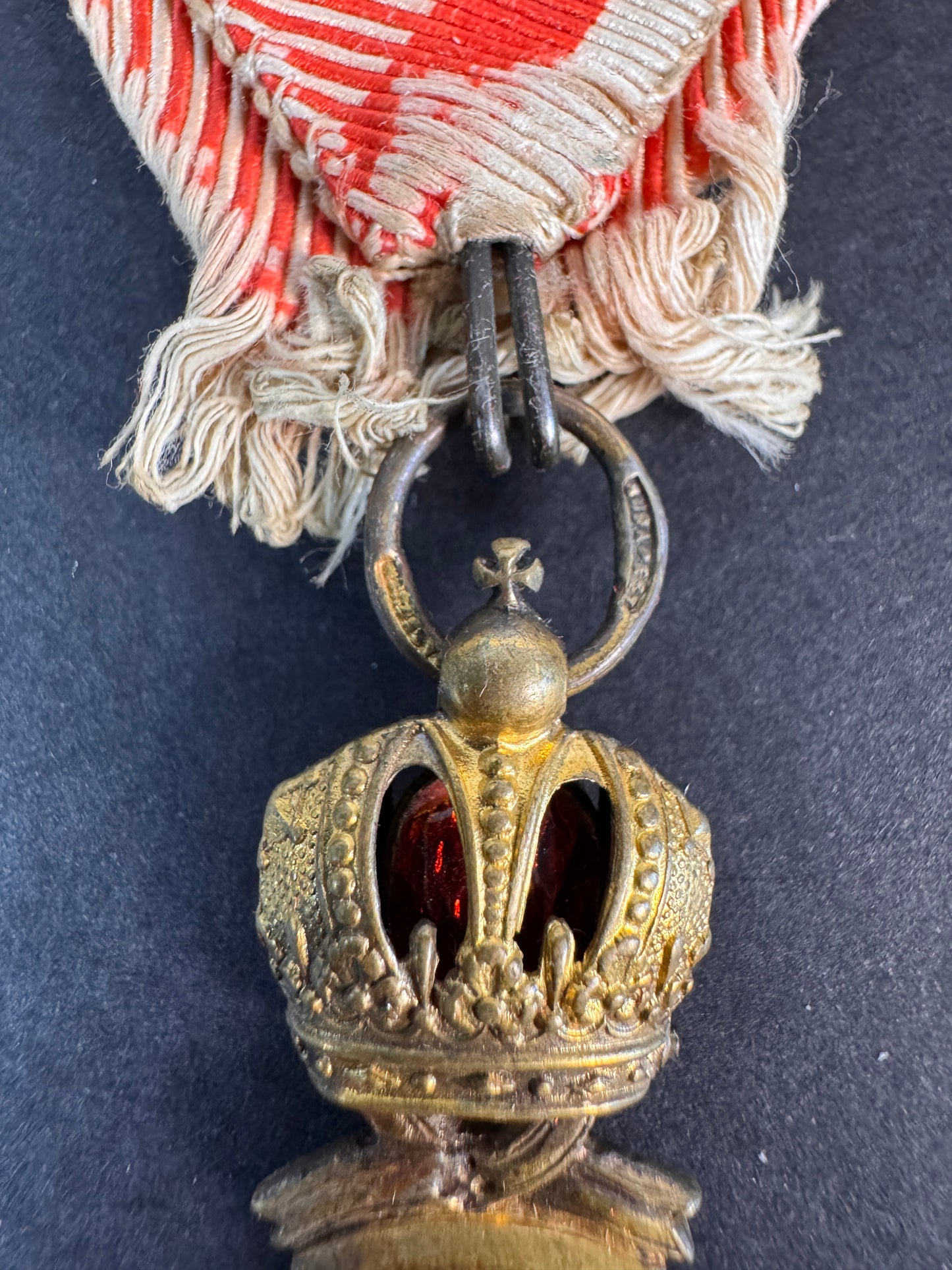 Image of product: austrian hungarian empire merit cross 1st class medal bachruch budapest